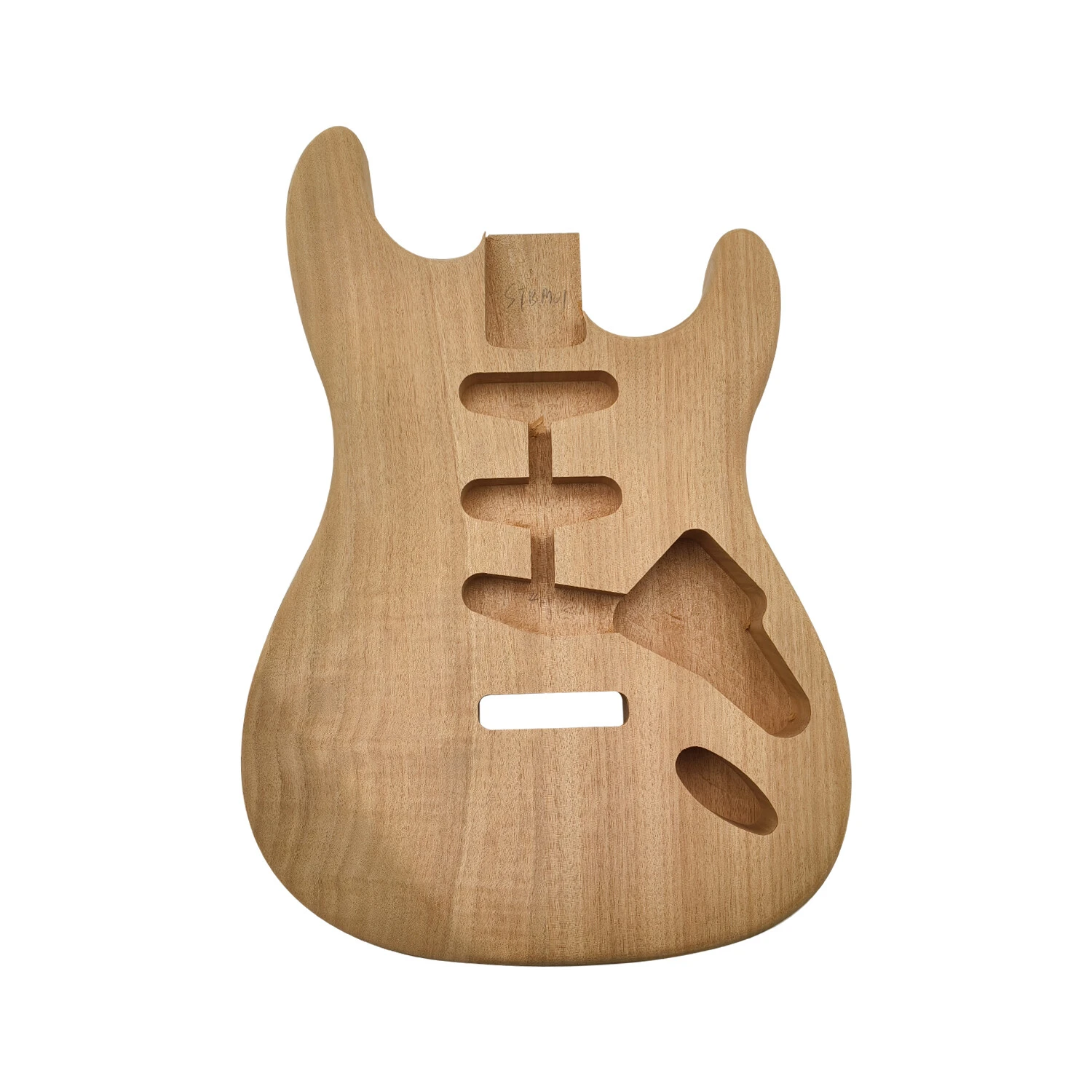 Afanti Unfinished Caoba ST Guitarra Eléctrica Cuerpo