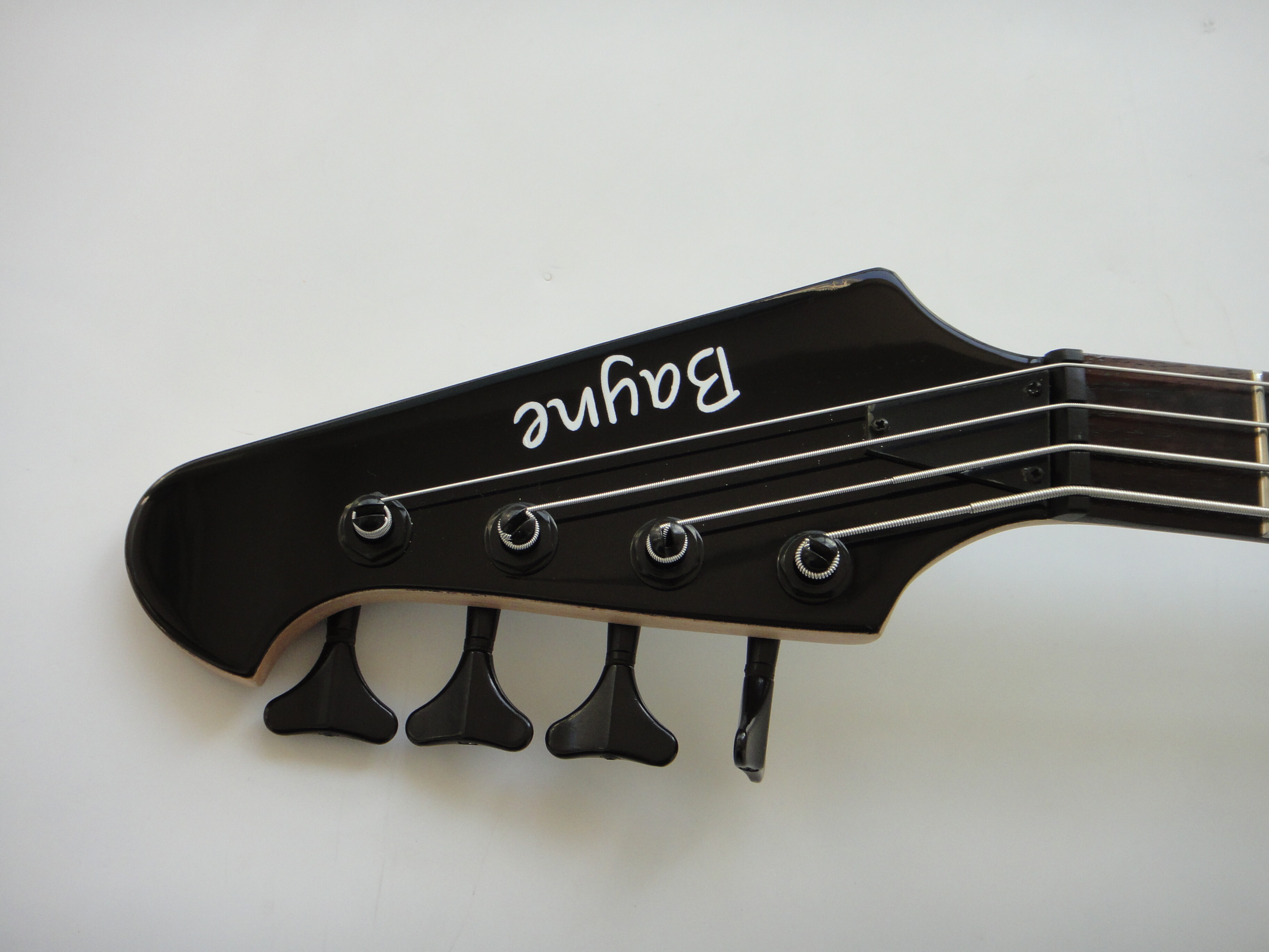 Afanti Caoba Cuerpo 4 Cuerdas Guitarra Eléctrica Bajo