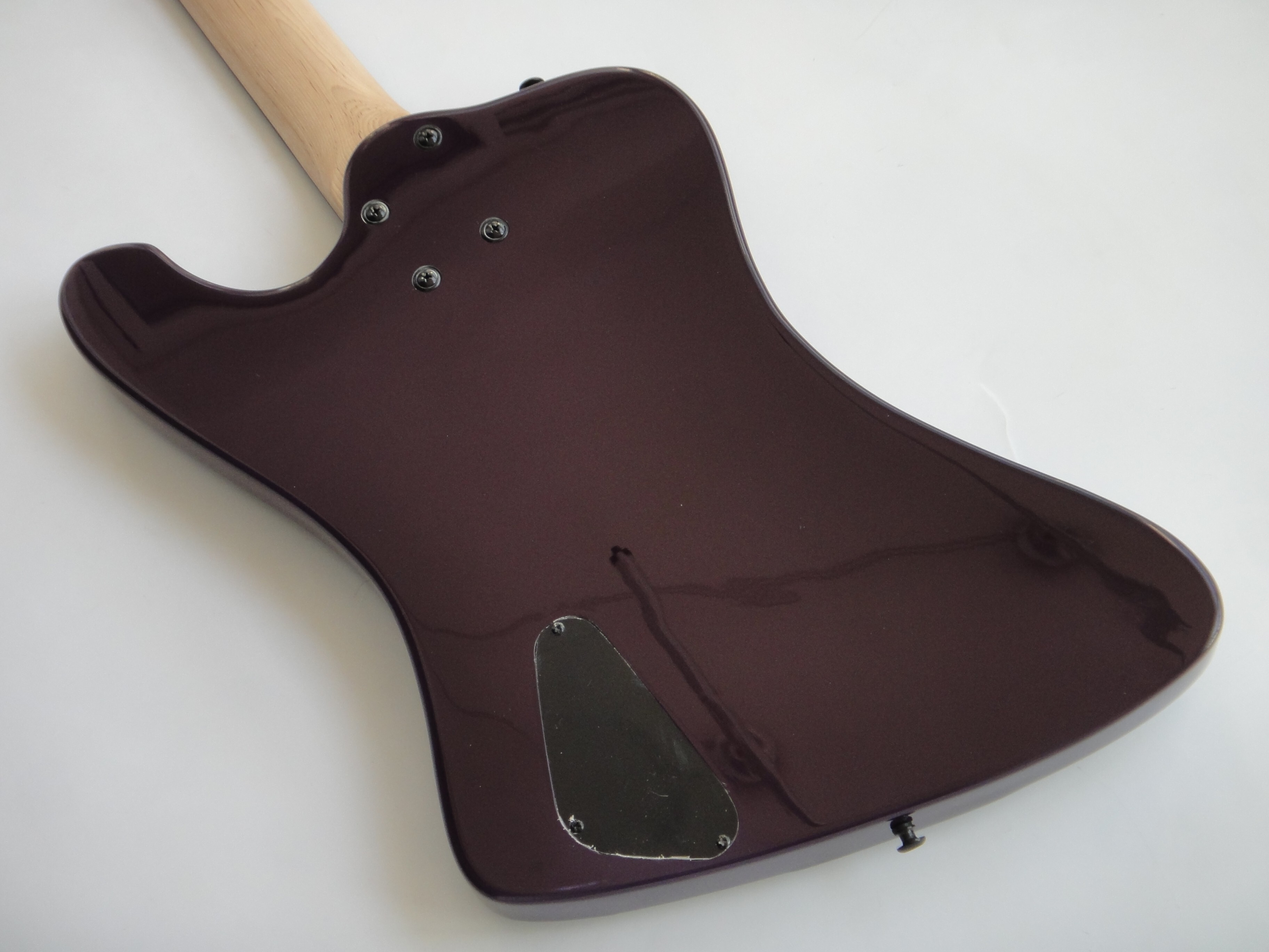 Afanti Caoba Cuerpo 4 Cuerdas Guitarra Eléctrica Bajo