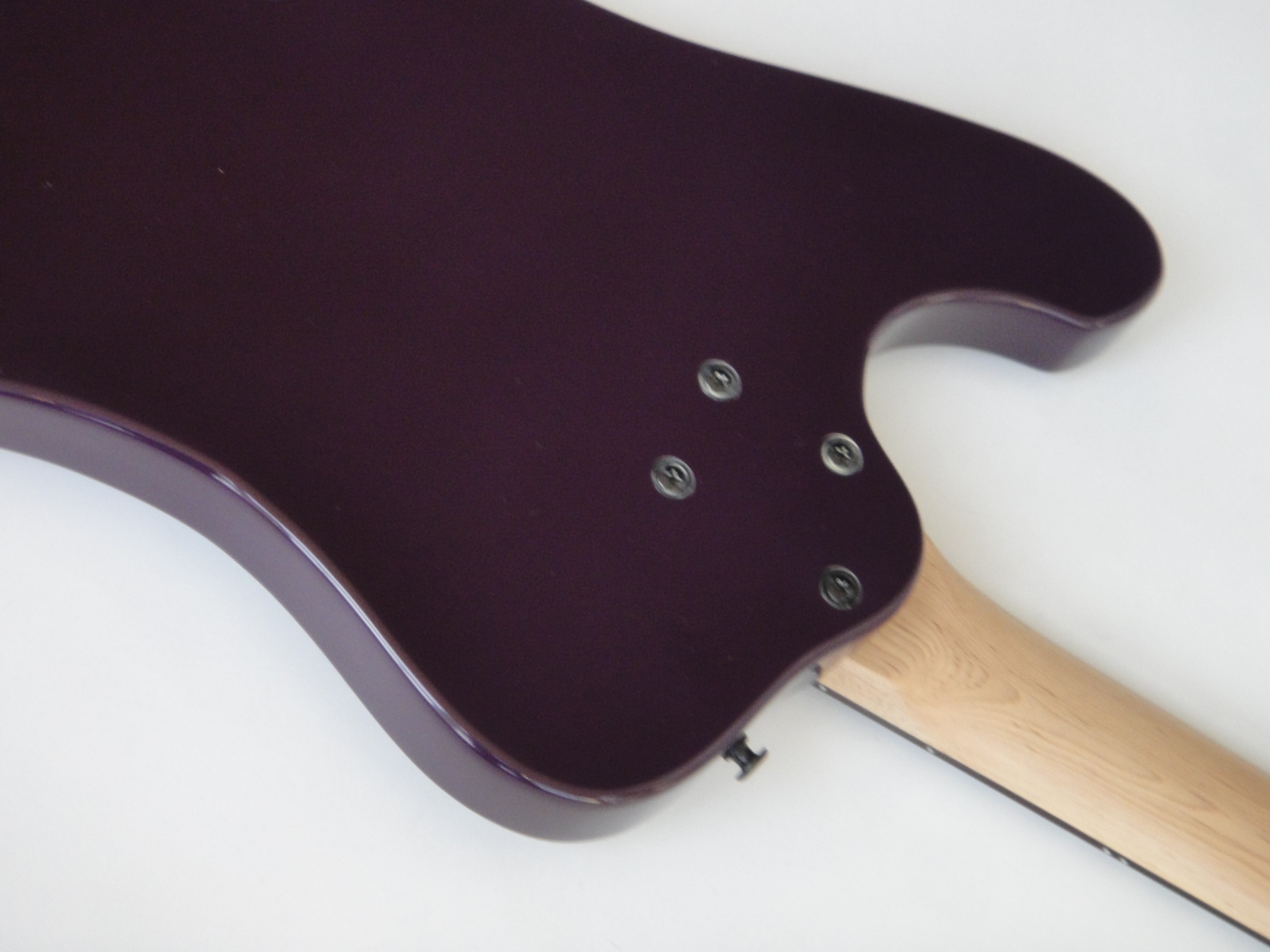 Afanti Caoba Cuerpo 4 Cuerdas Guitarra Eléctrica Bajo