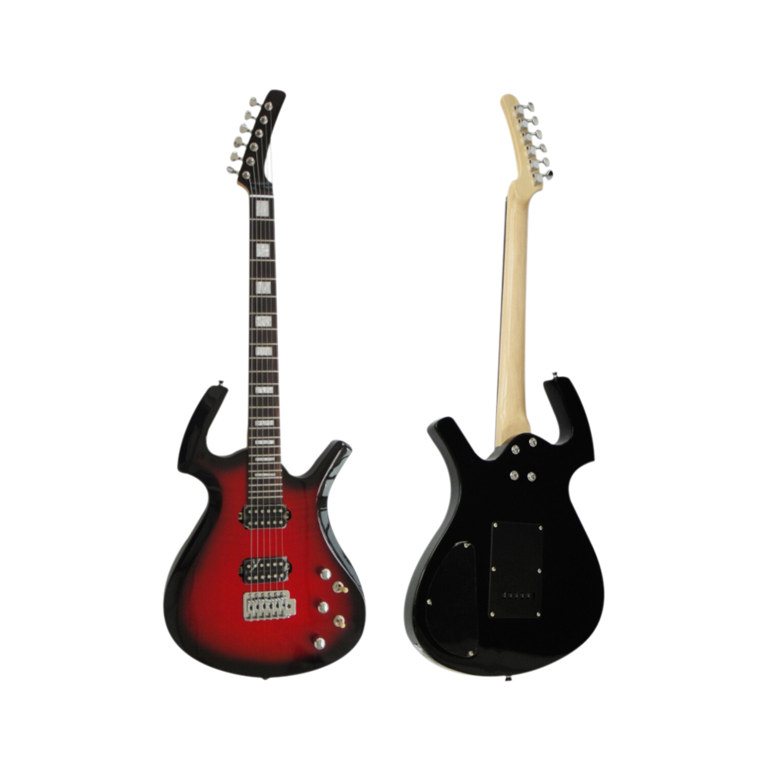 Guitarra Eléctrica Afanti Customized Red Burst Parker Style