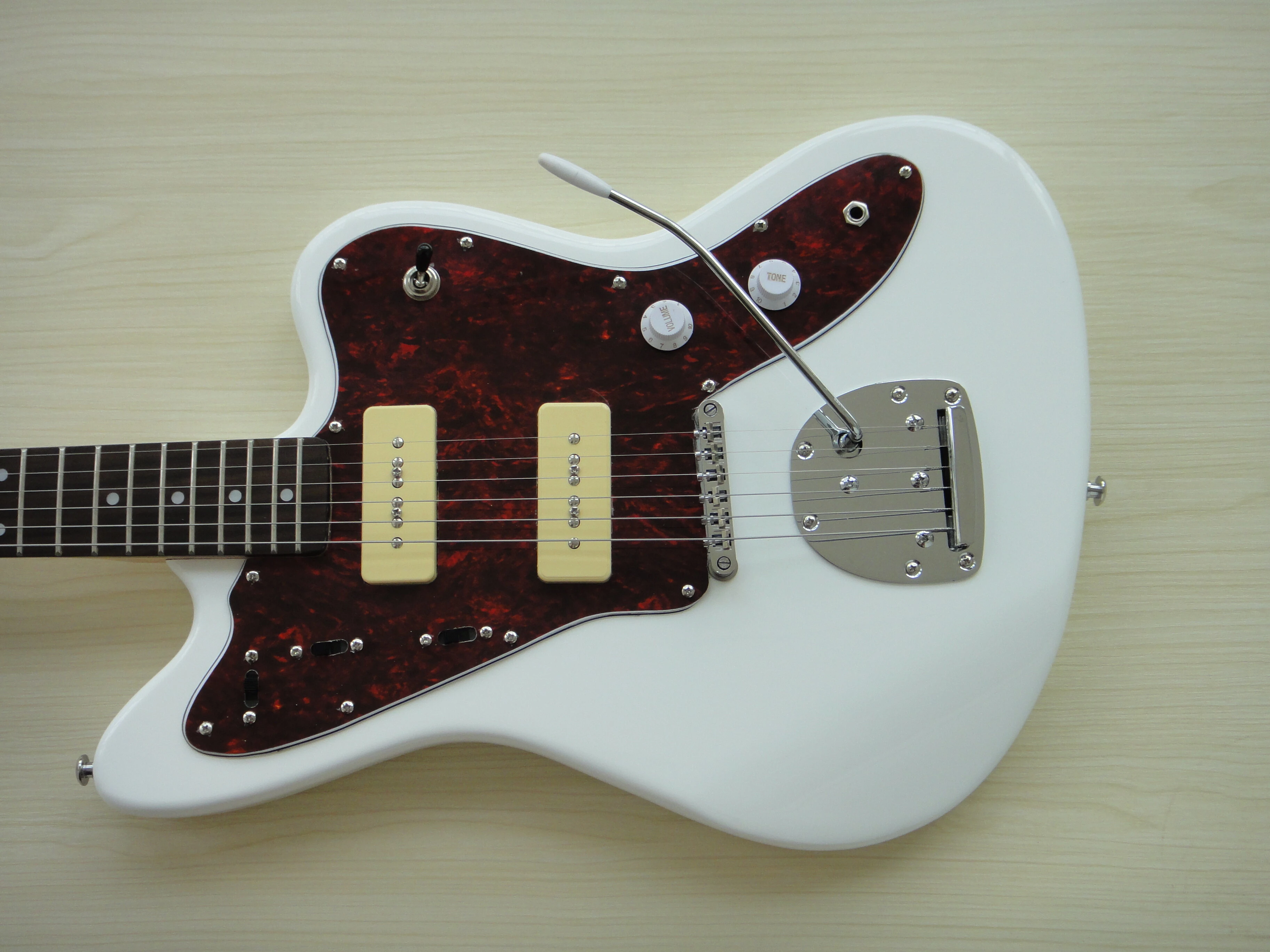 Guitarra Eléctrica Afanti Customized Birds Eye Maple Neck P90 Pickup Right Handed