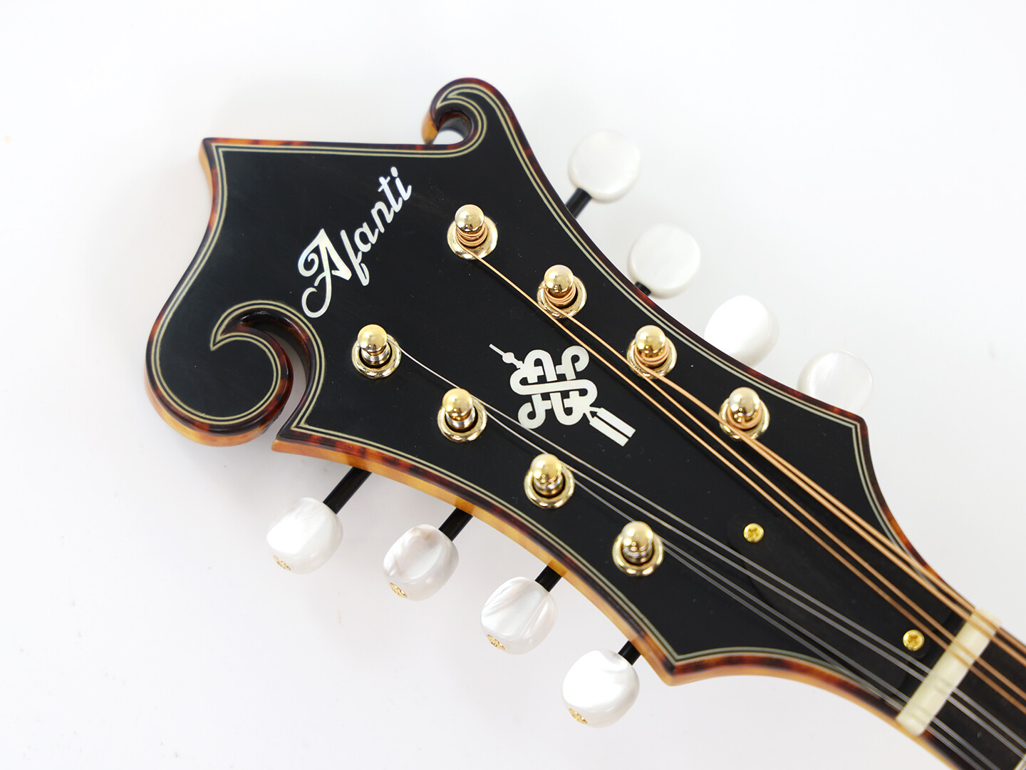 Mandolina Afanti All Solid Hand-Carved AAA Spruce Top Left Handed F style