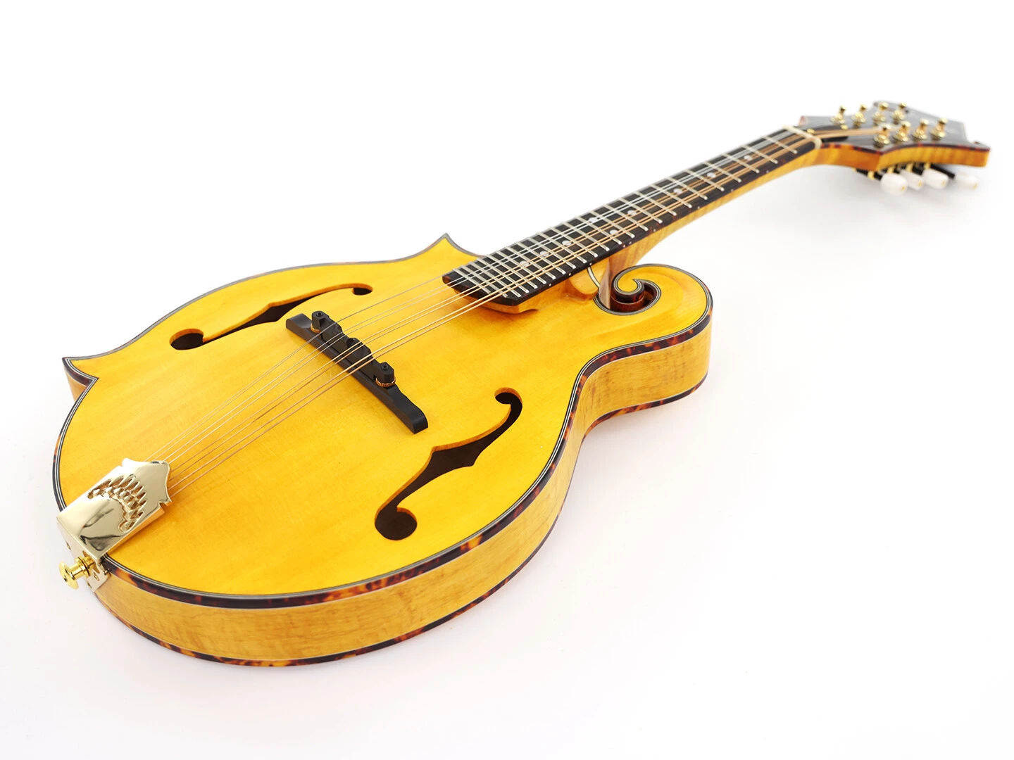 Mandolina Afanti All Solid Hand-Carved AAA Spruce Top Left Handed F style