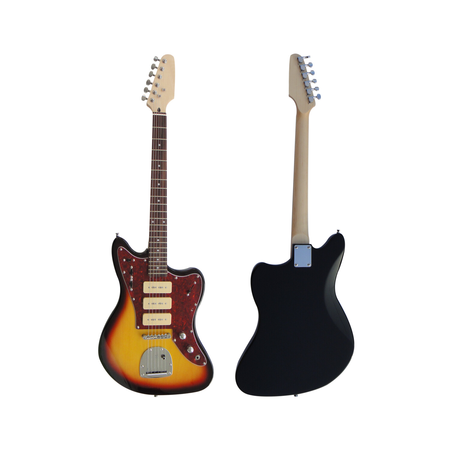 Guitarra Eléctrica Afanti Customized Basewood Body Sunburst