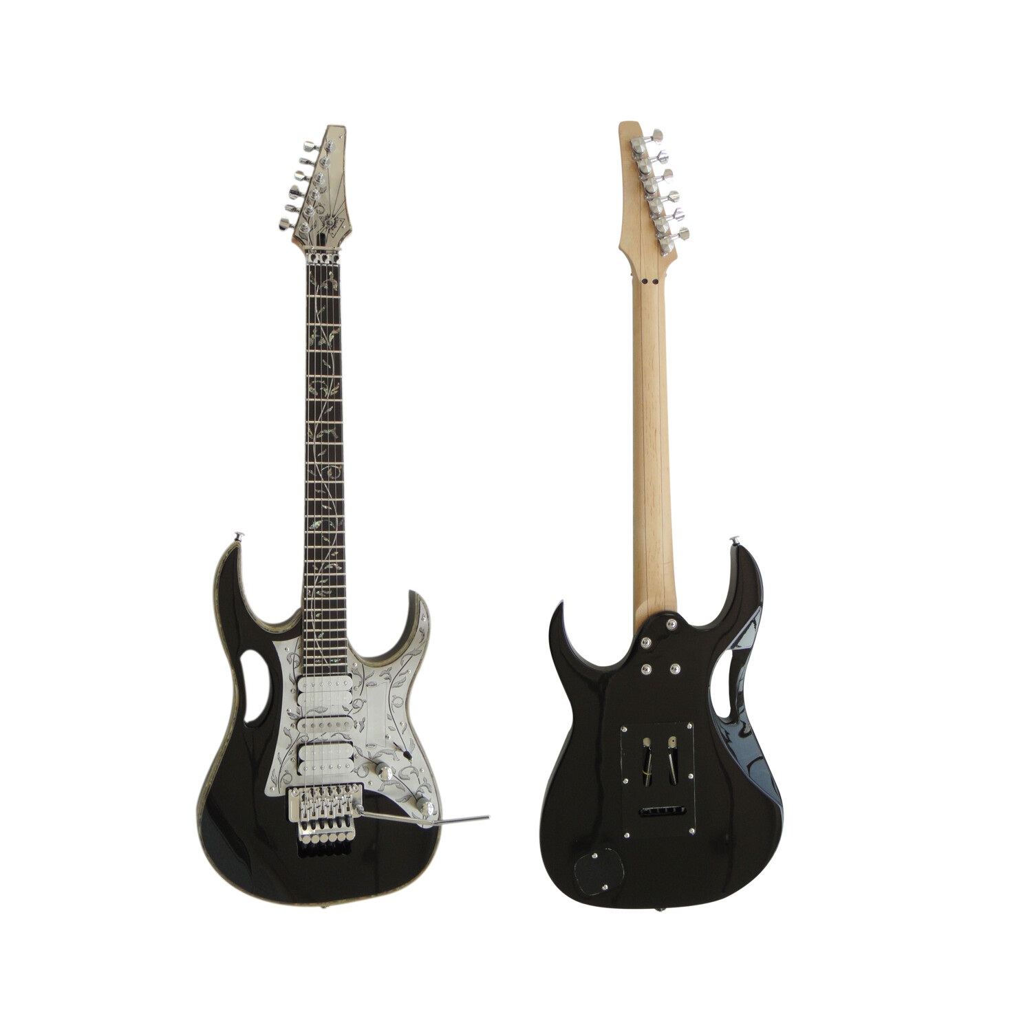 Guitarra eléctrica Afanti personalizada con cuerpo de tilo