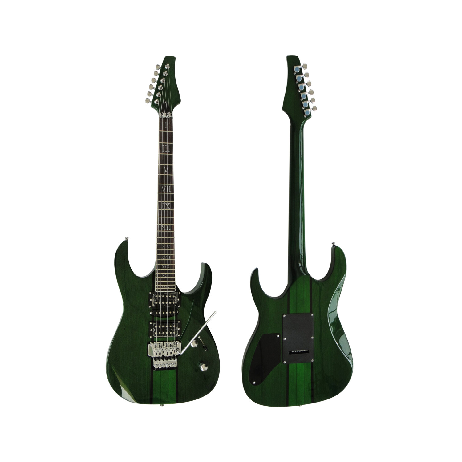 Guitarra Eléctrica Afanti Customized Neck Through Basswood Body 6 String