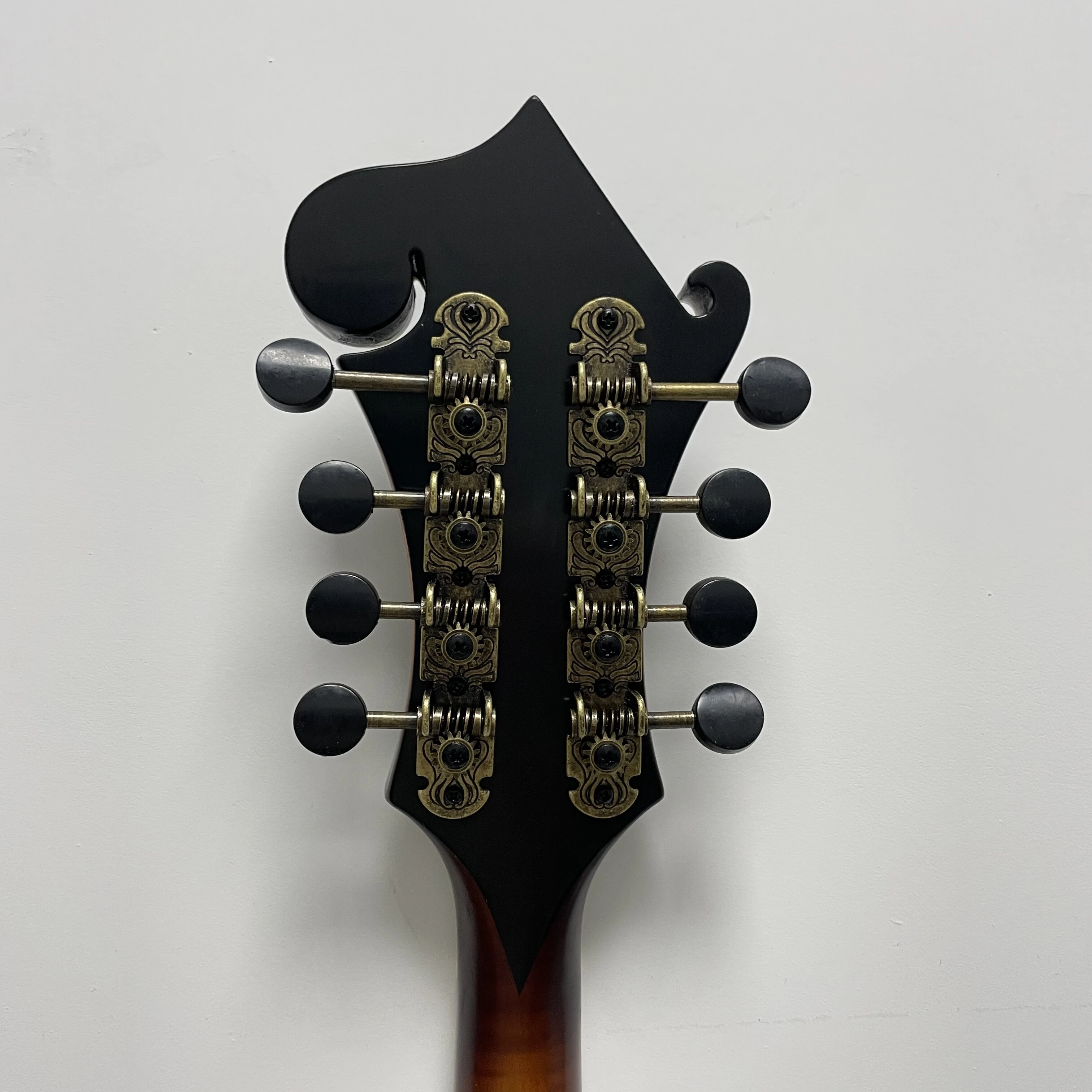 East Luthier Mandolina estilo F Sunburst de madera maciza 3A hecha a mano
