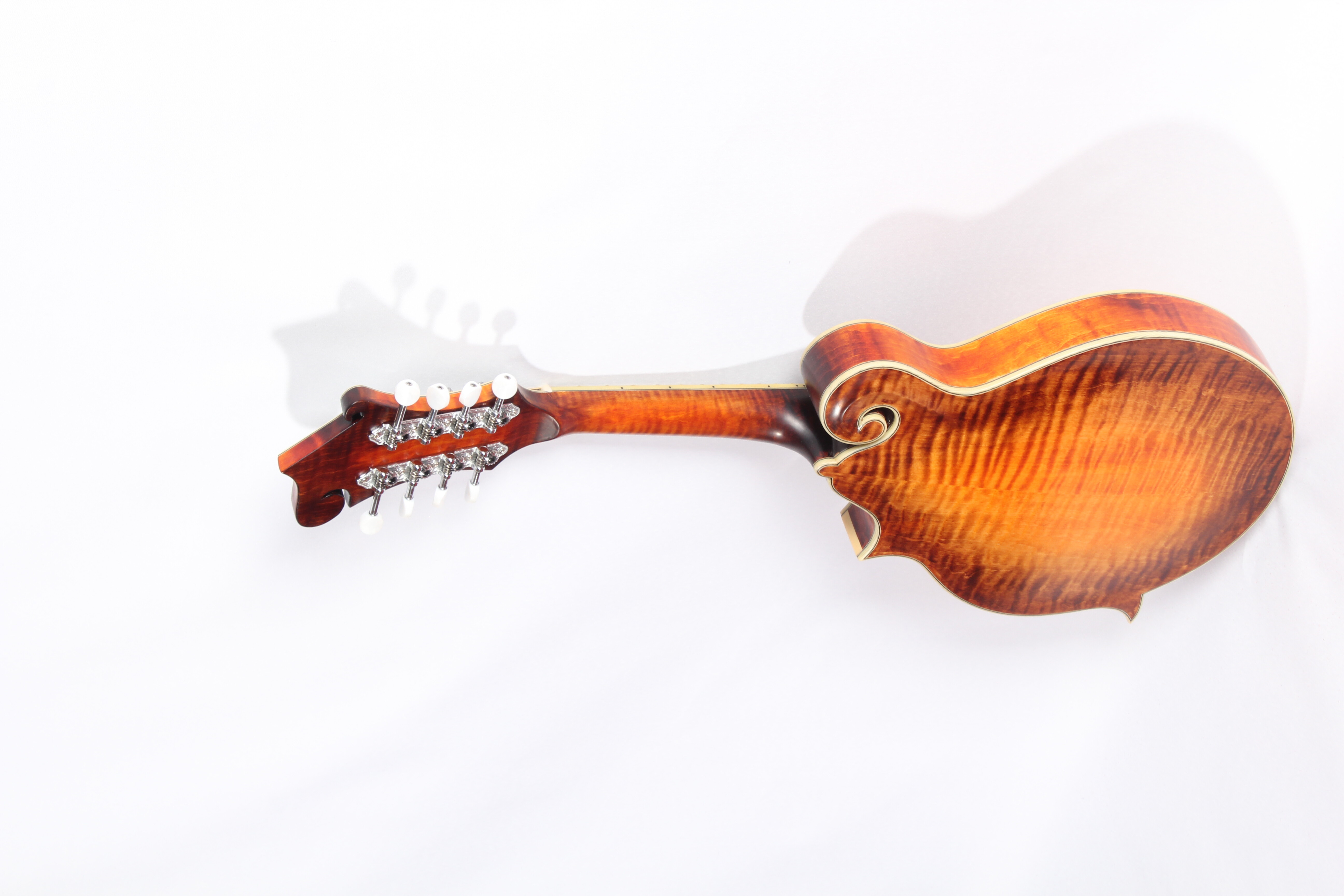 Afanti Solid AAA Flamed Maple Back F Style Mandolin Instrumentos Musicales