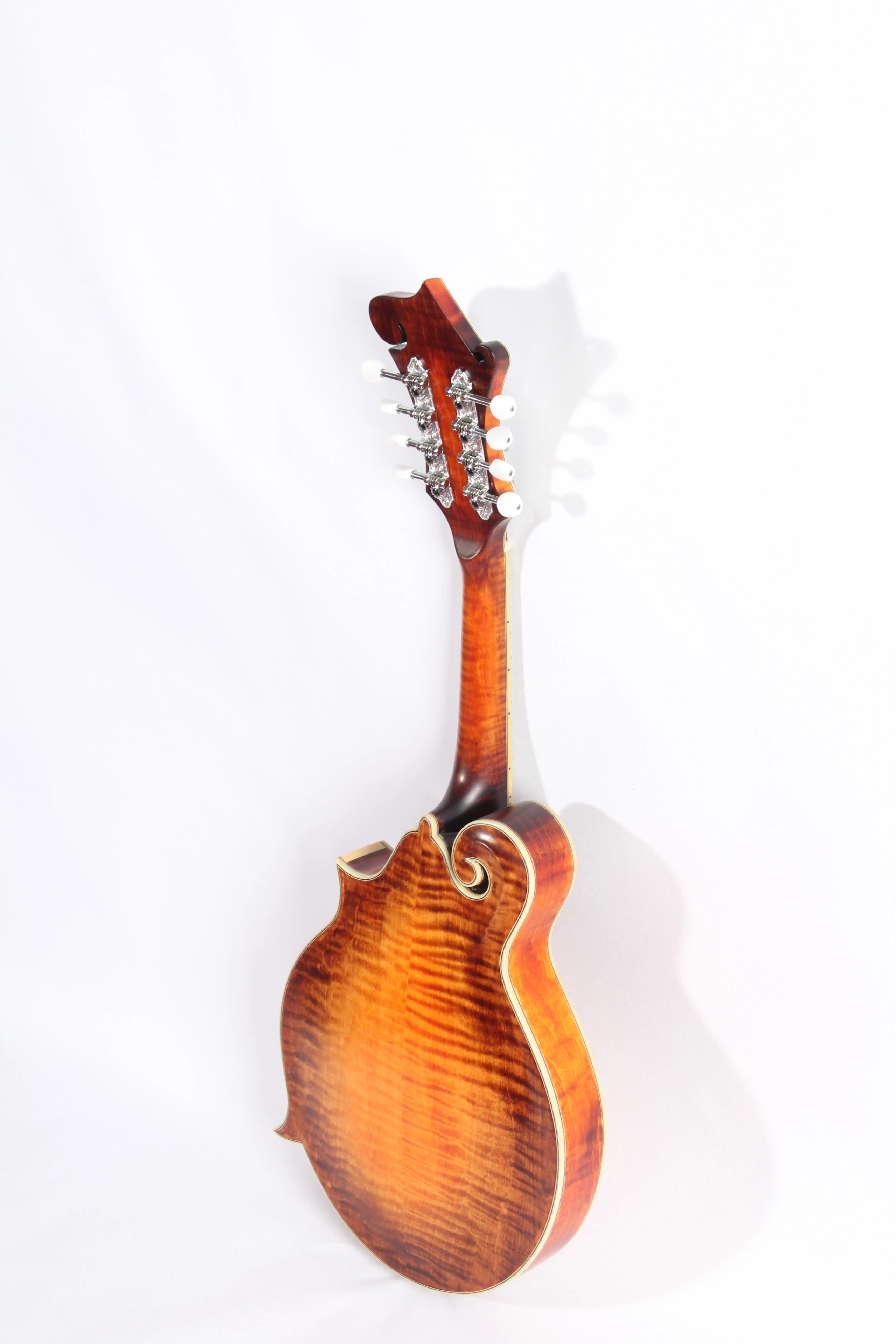 Afanti Solid AAA Flamed Maple Back F Style Mandolin Instrumentos Musicales