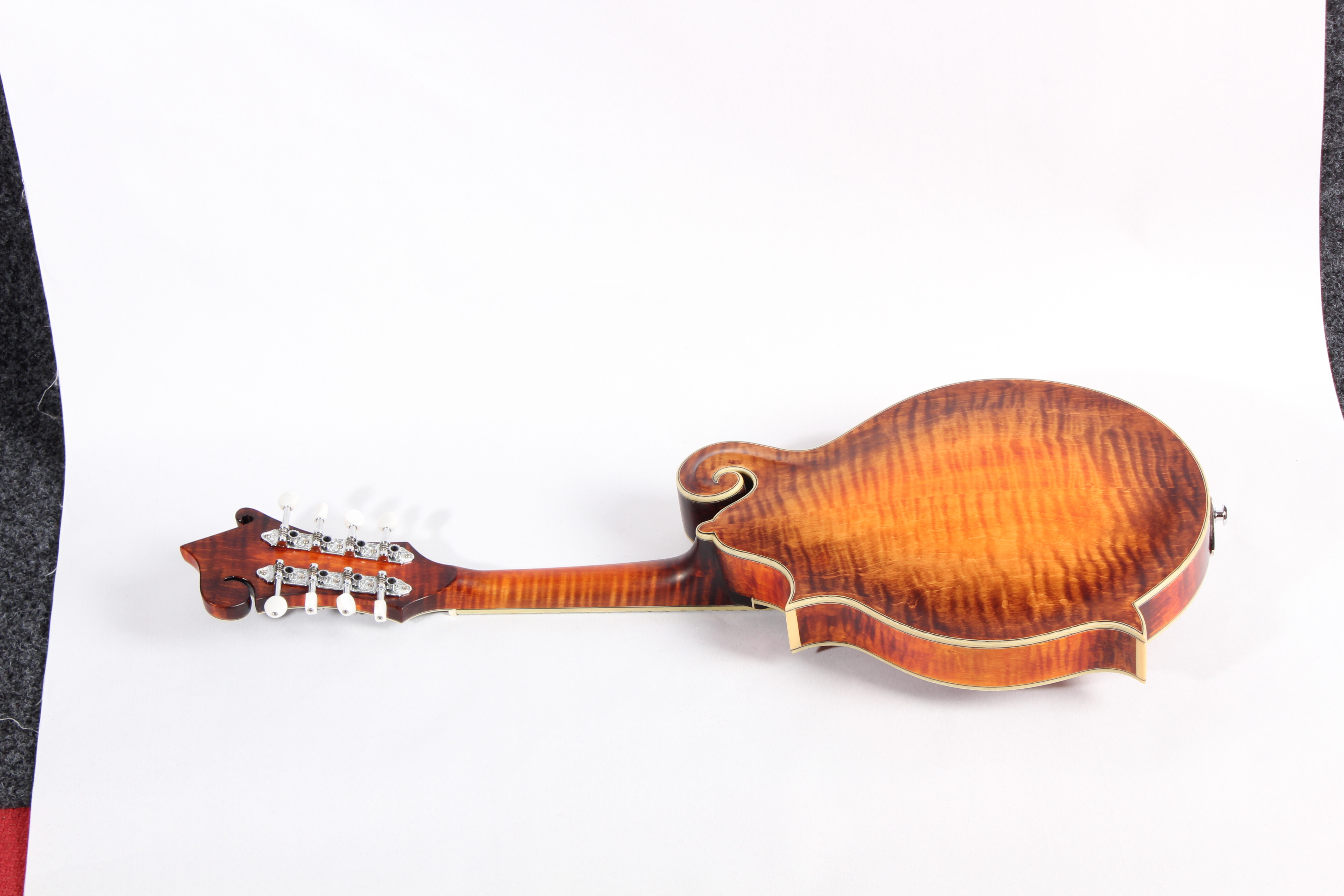 Afanti Solid AAA Flamed Maple Back F Style Mandolin Instrumentos Musicales