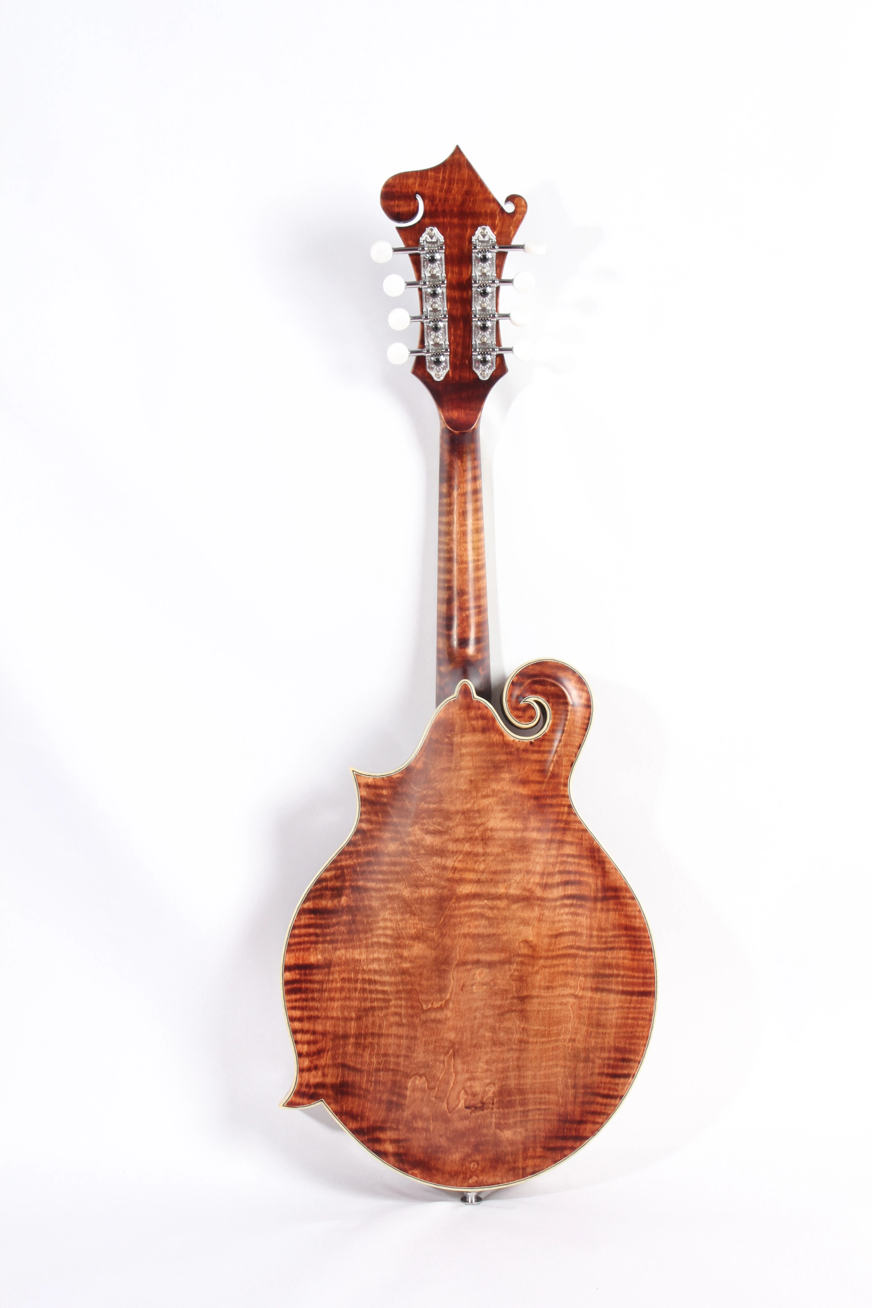 Mandolina Afanti All Solid Wood One Piece Flamed Maple Back Instrumentos Musicales