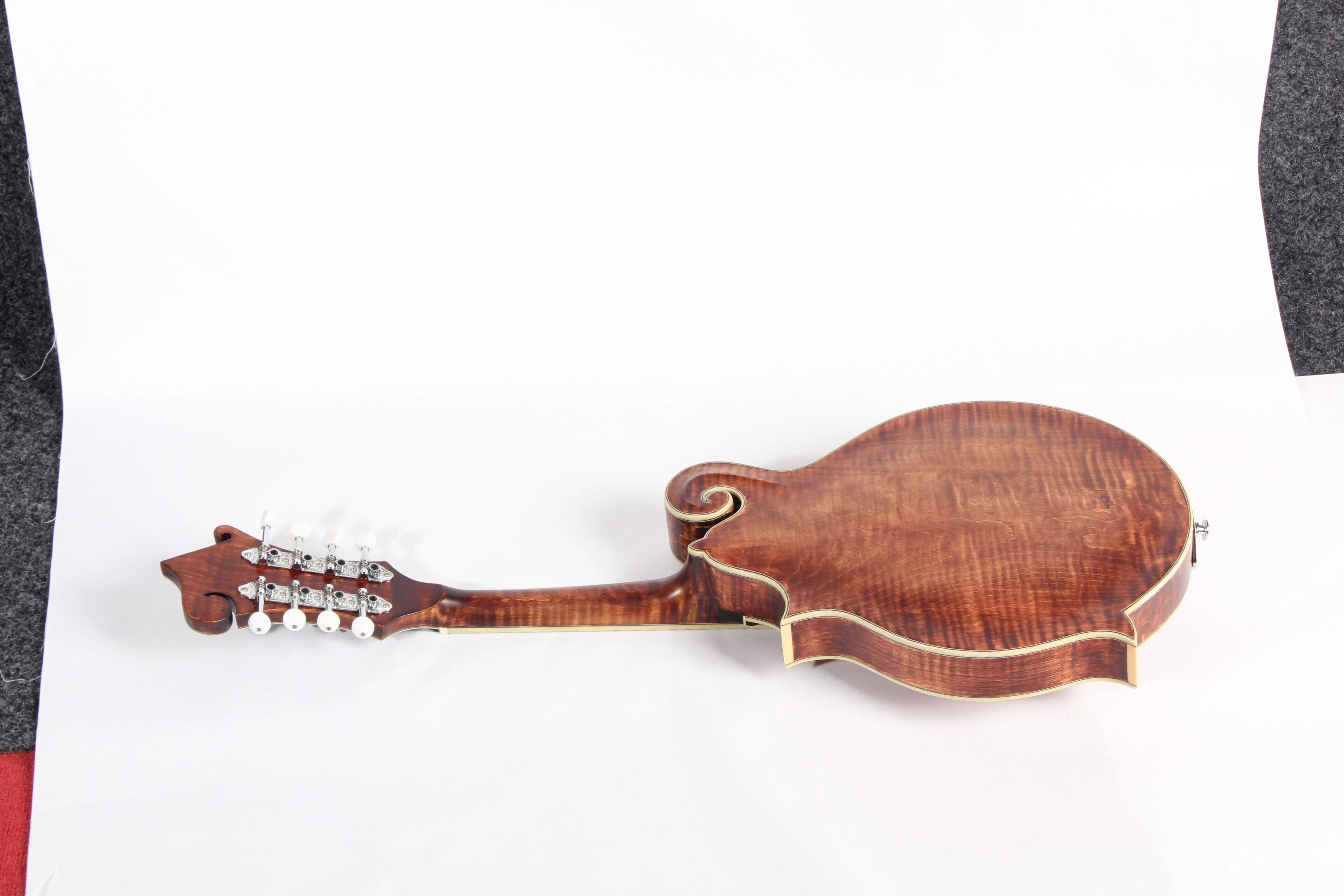 Mandolina Afanti All Solid Wood One Piece Flamed Maple Back Instrumentos Musicales