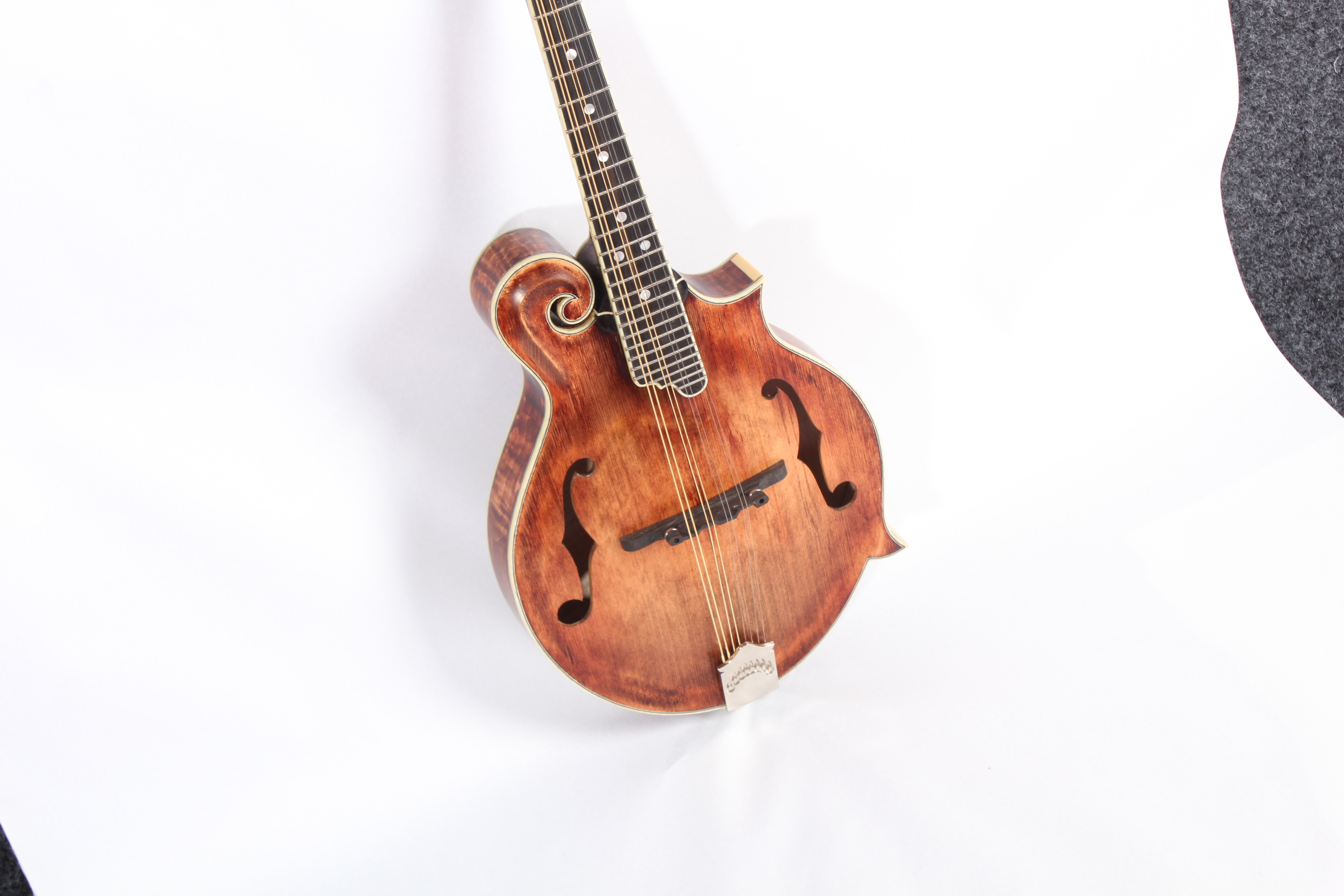 Mandolina Afanti All Solid Wood One Piece Flamed Maple Back Instrumentos Musicales
