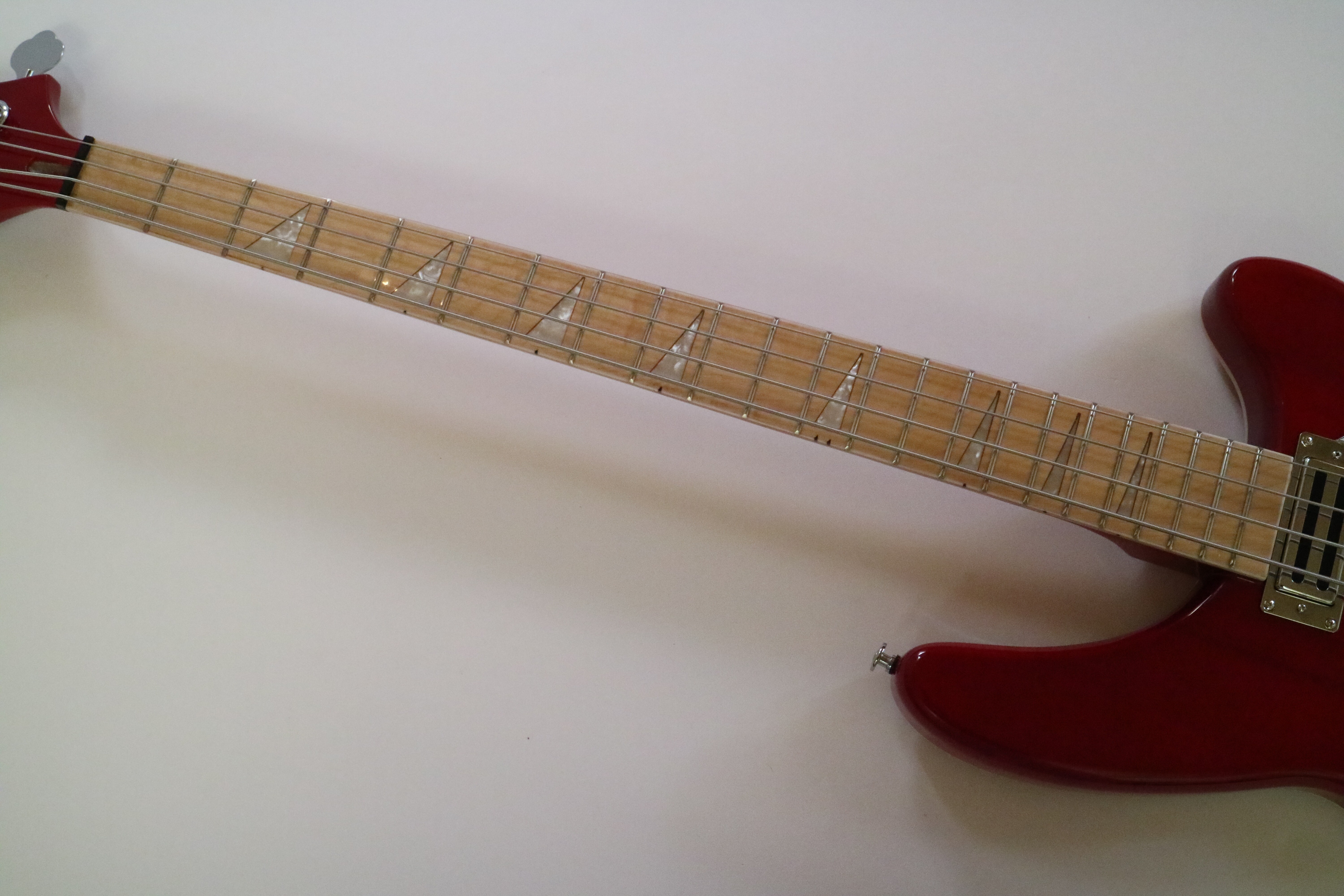 Afanti Set In Cuerpo Caoba 4 Cuerdas Guitarra Bajo Eléctrico