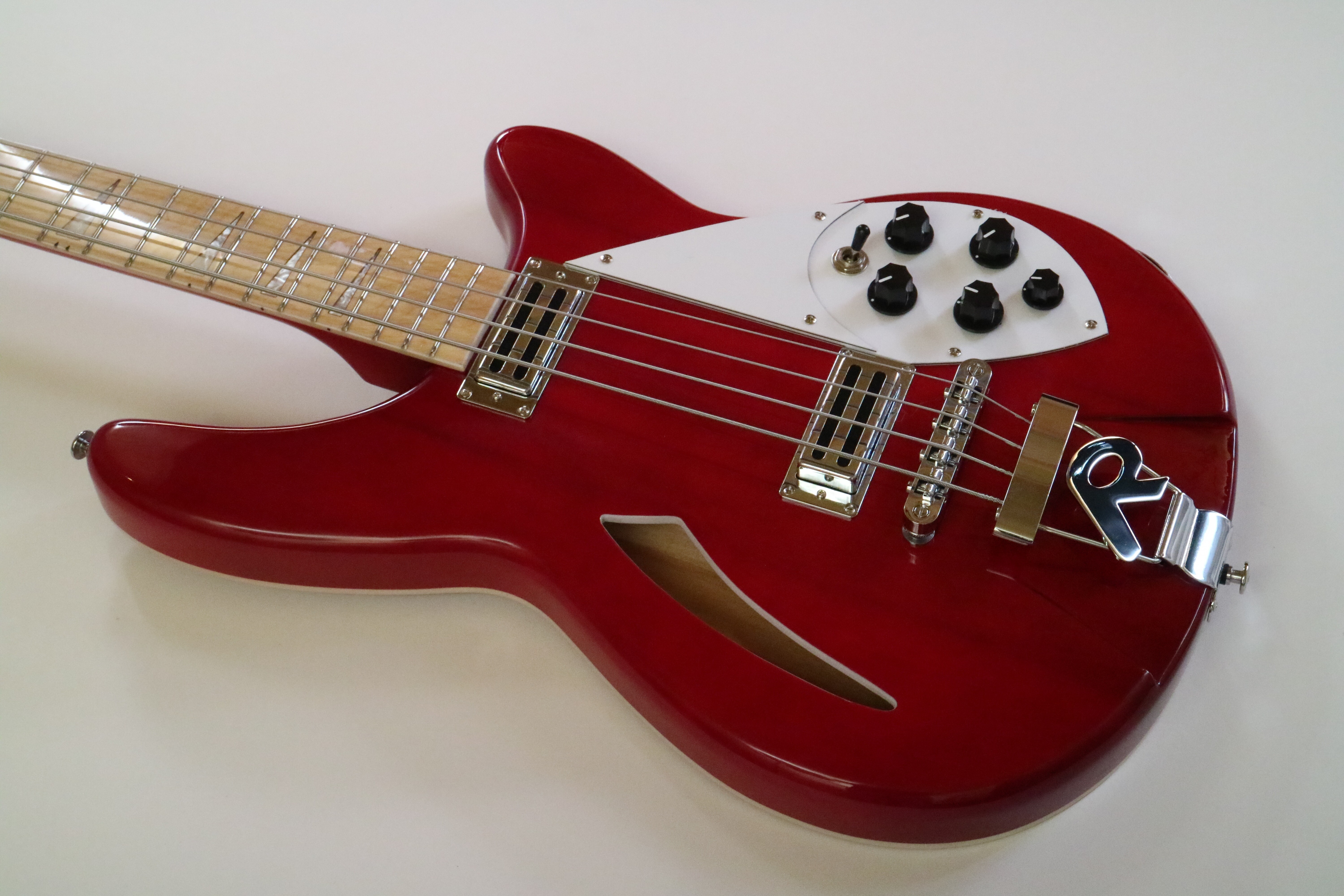 Afanti Set In Cuerpo Caoba 4 Cuerdas Guitarra Bajo Eléctrico