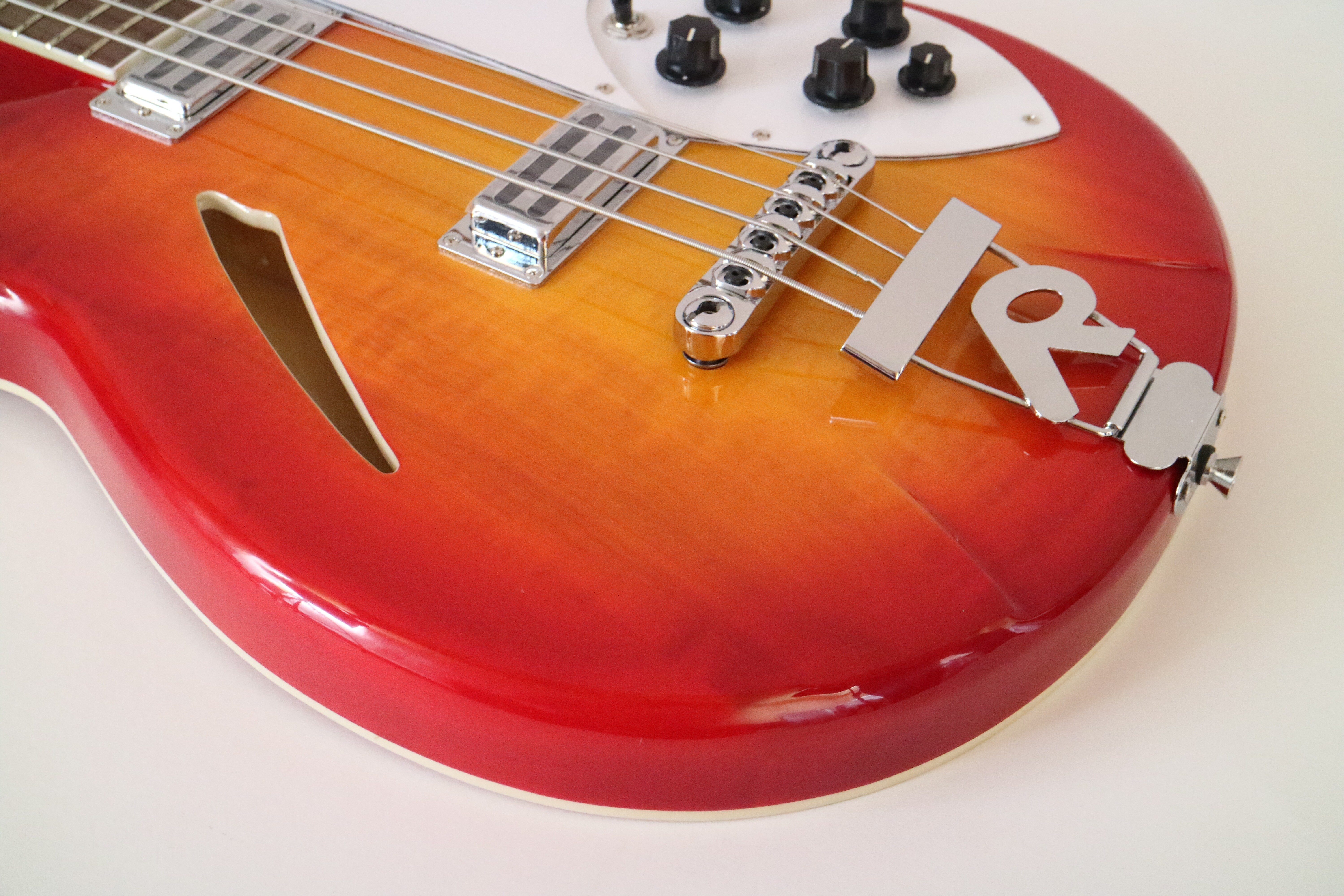 Afanti Guitarra Bajo Electrico Cuerpo Caoba Diapason Palosanto