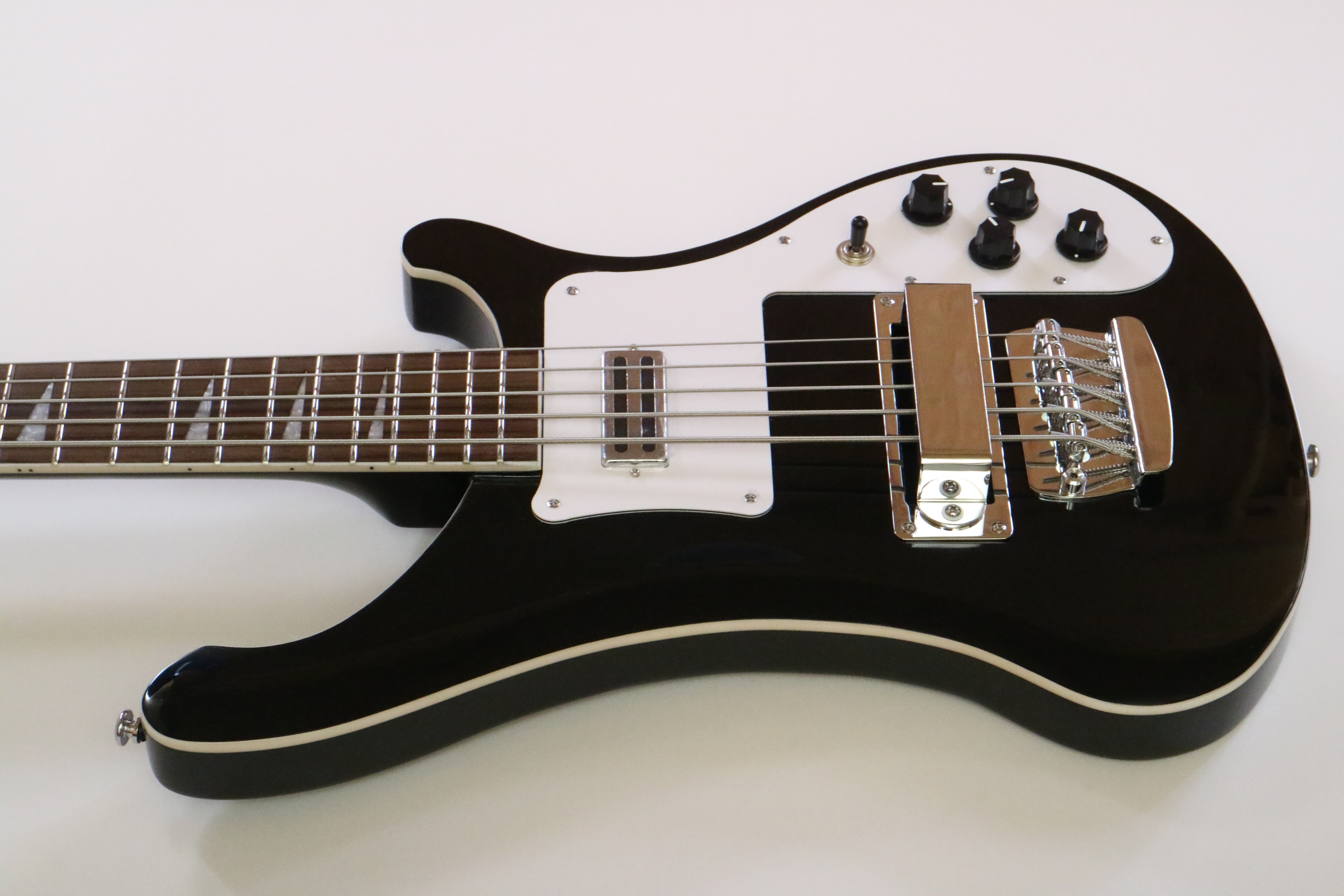 Afanti 22 Trastes Set In 5 Cuerdas Guitarra Bajo Eléctrico Cuerpo Caoba