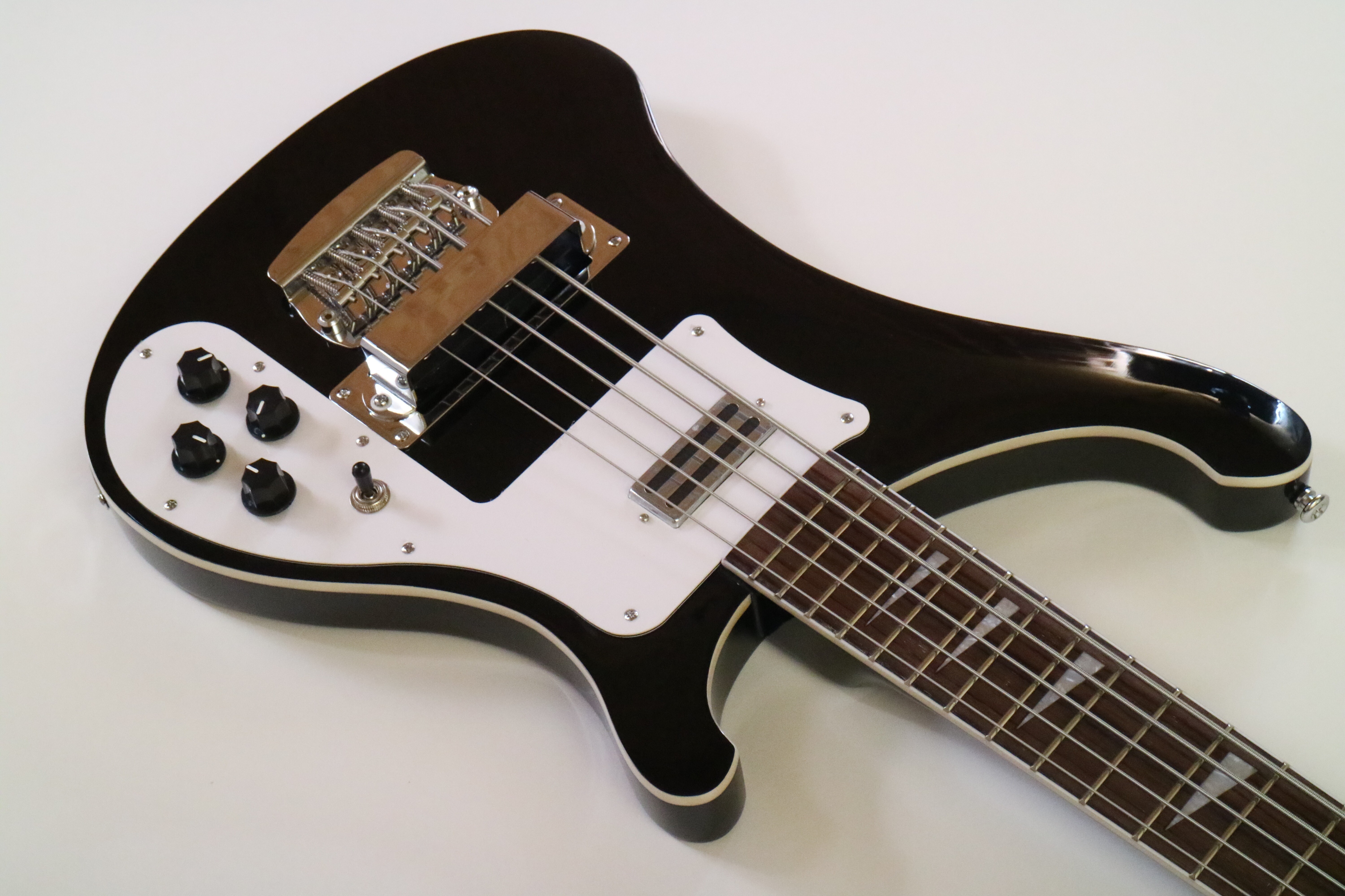 Afanti 22 Trastes Set In 5 Cuerdas Guitarra Bajo Eléctrico Cuerpo Caoba