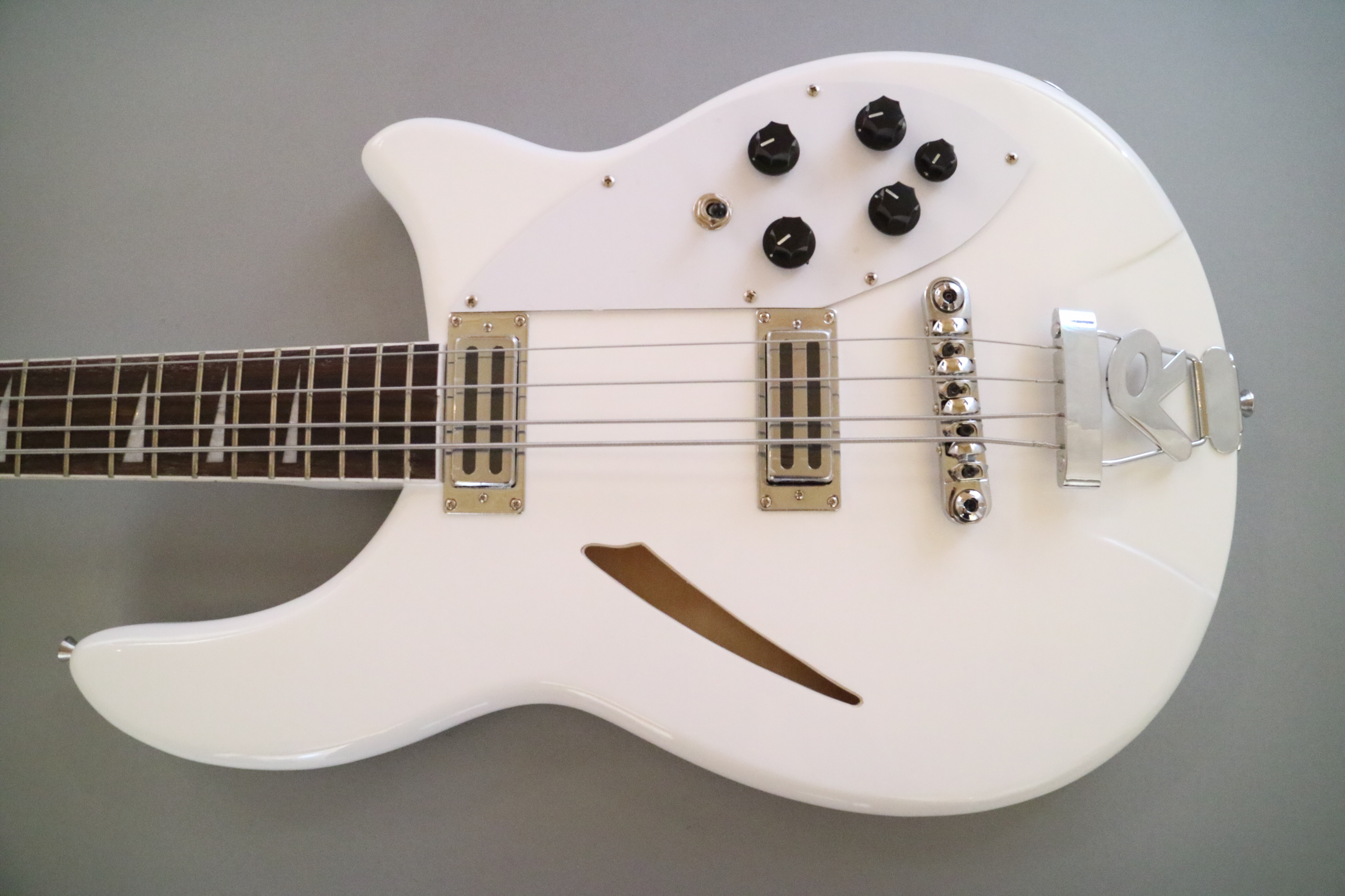 Afanti Guitarra Bajo Eléctrico 4 Cuerdas Diapasón Palosanto