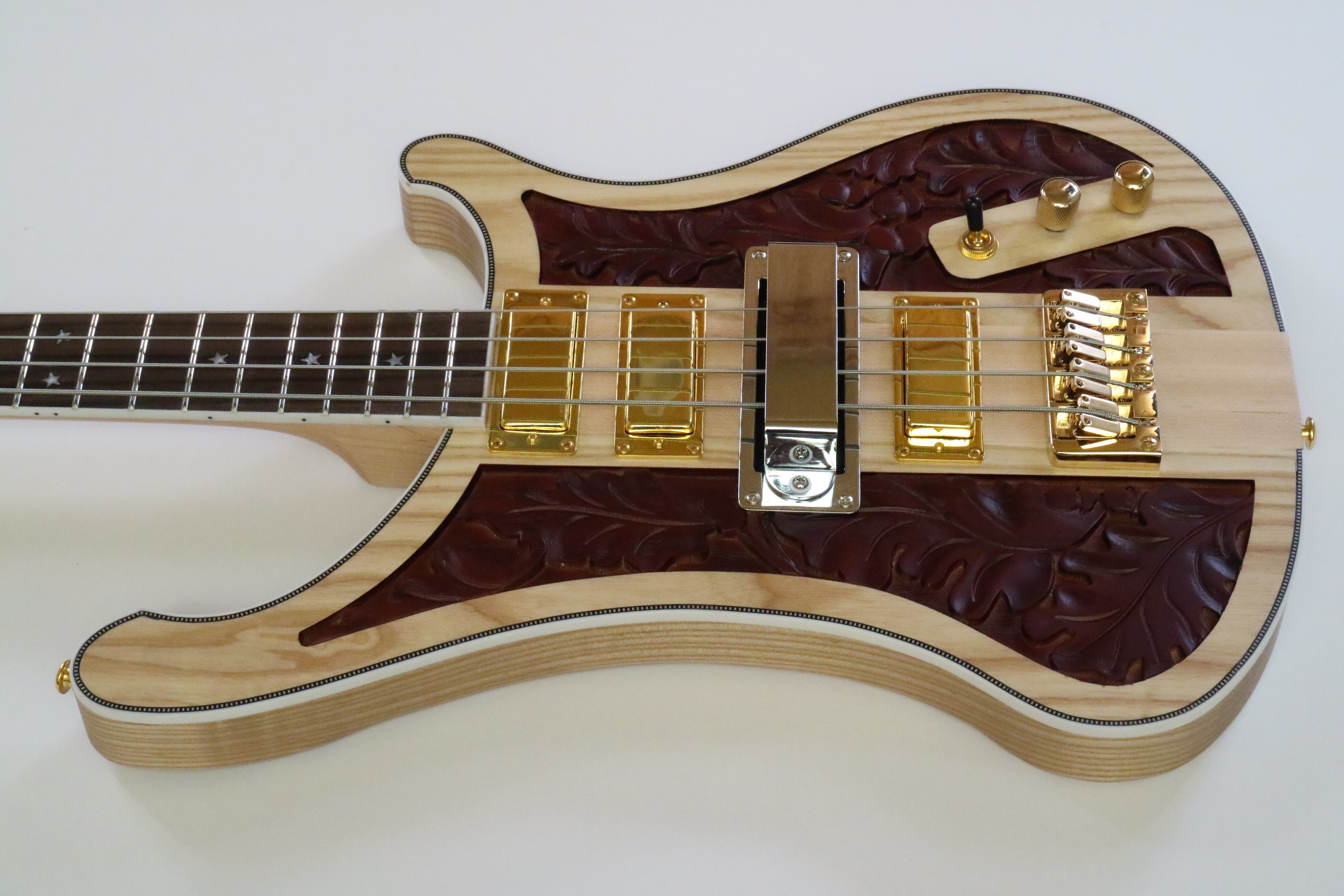 Afanti 20 Trastes Set In Guitarra Bajo Eléctrico