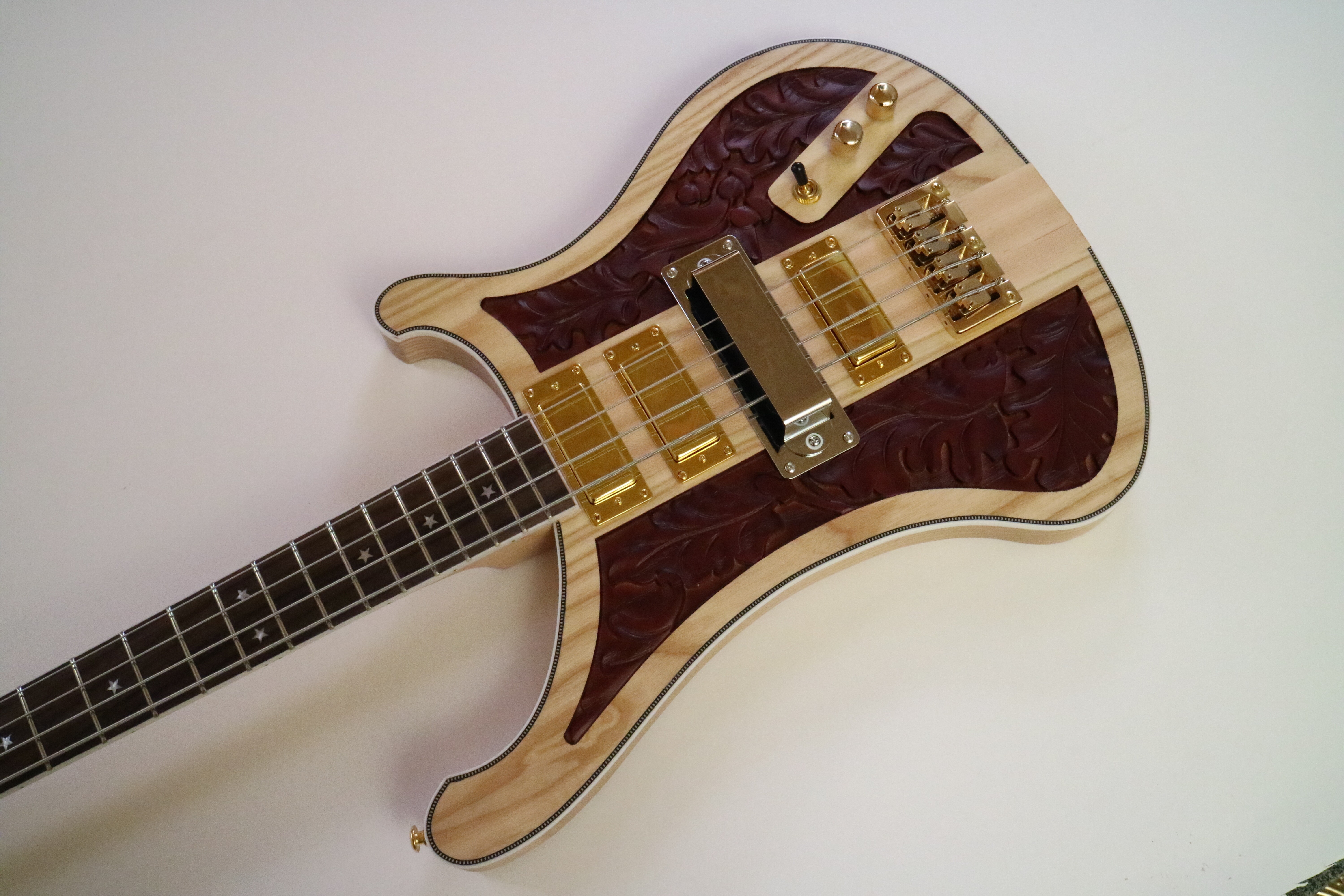 Afanti 20 Trastes Set In Guitarra Bajo Eléctrico