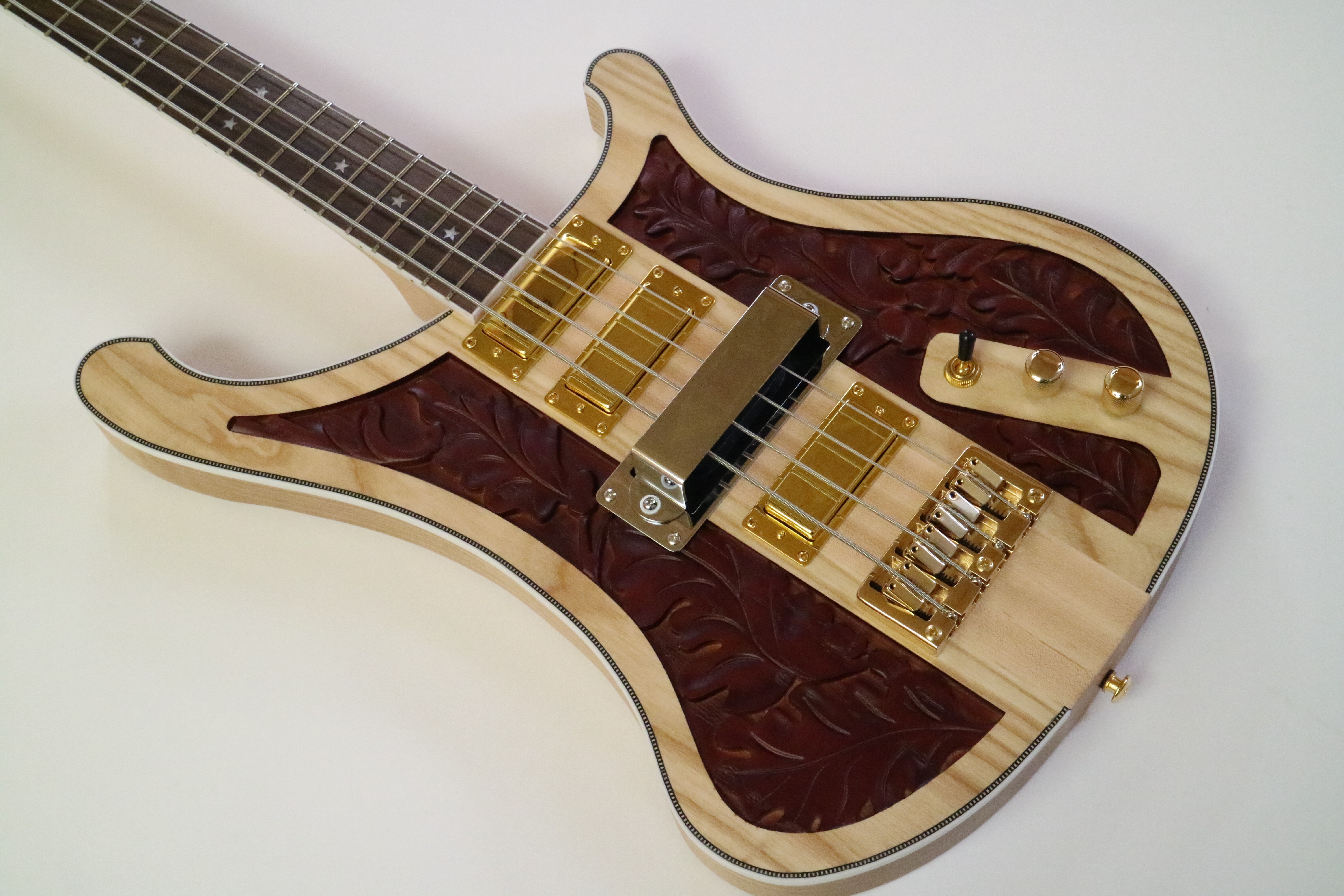 Afanti 20 Trastes Set In Guitarra Bajo Eléctrico