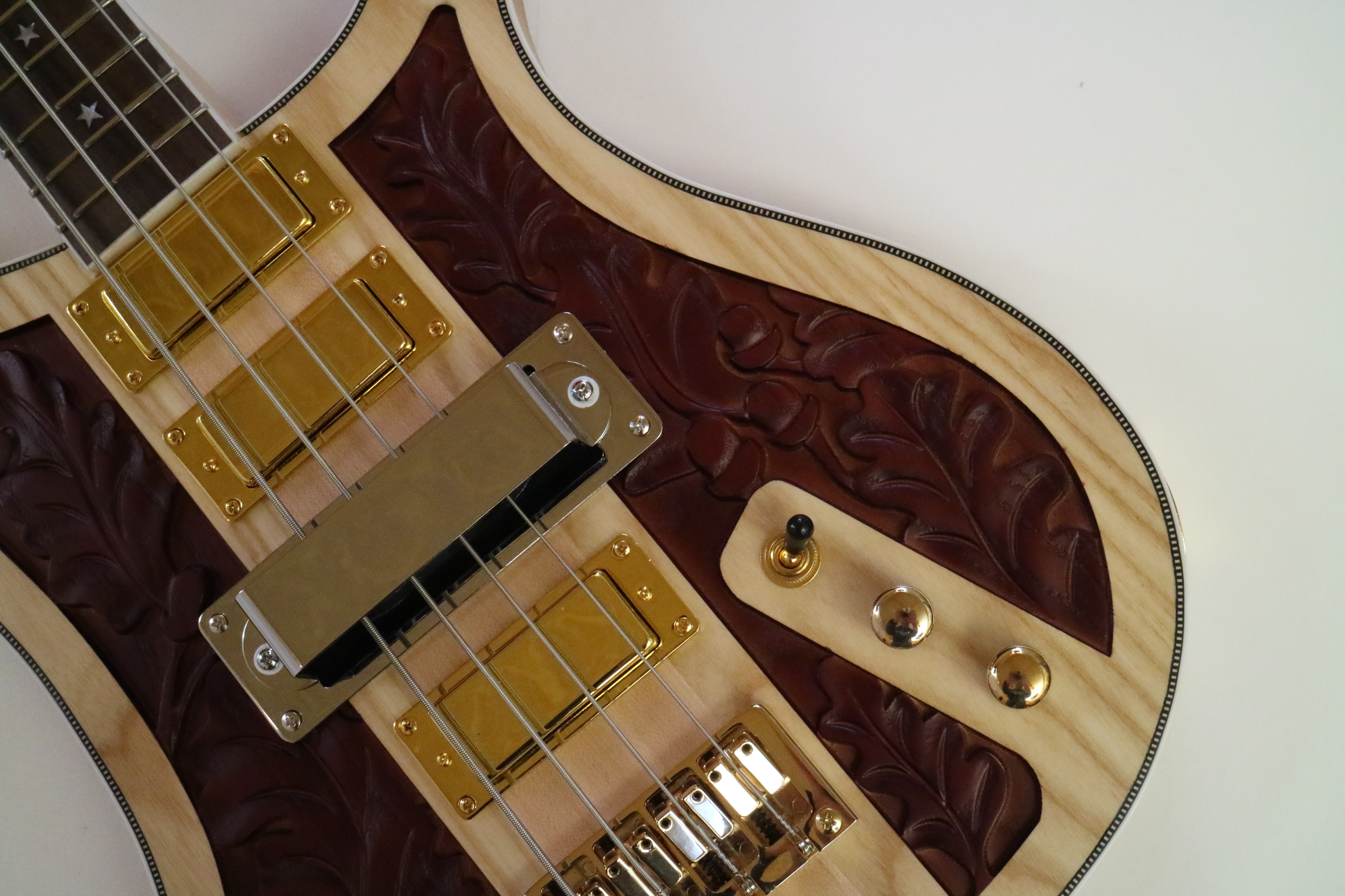 Afanti 20 Trastes Set In Guitarra Bajo Eléctrico