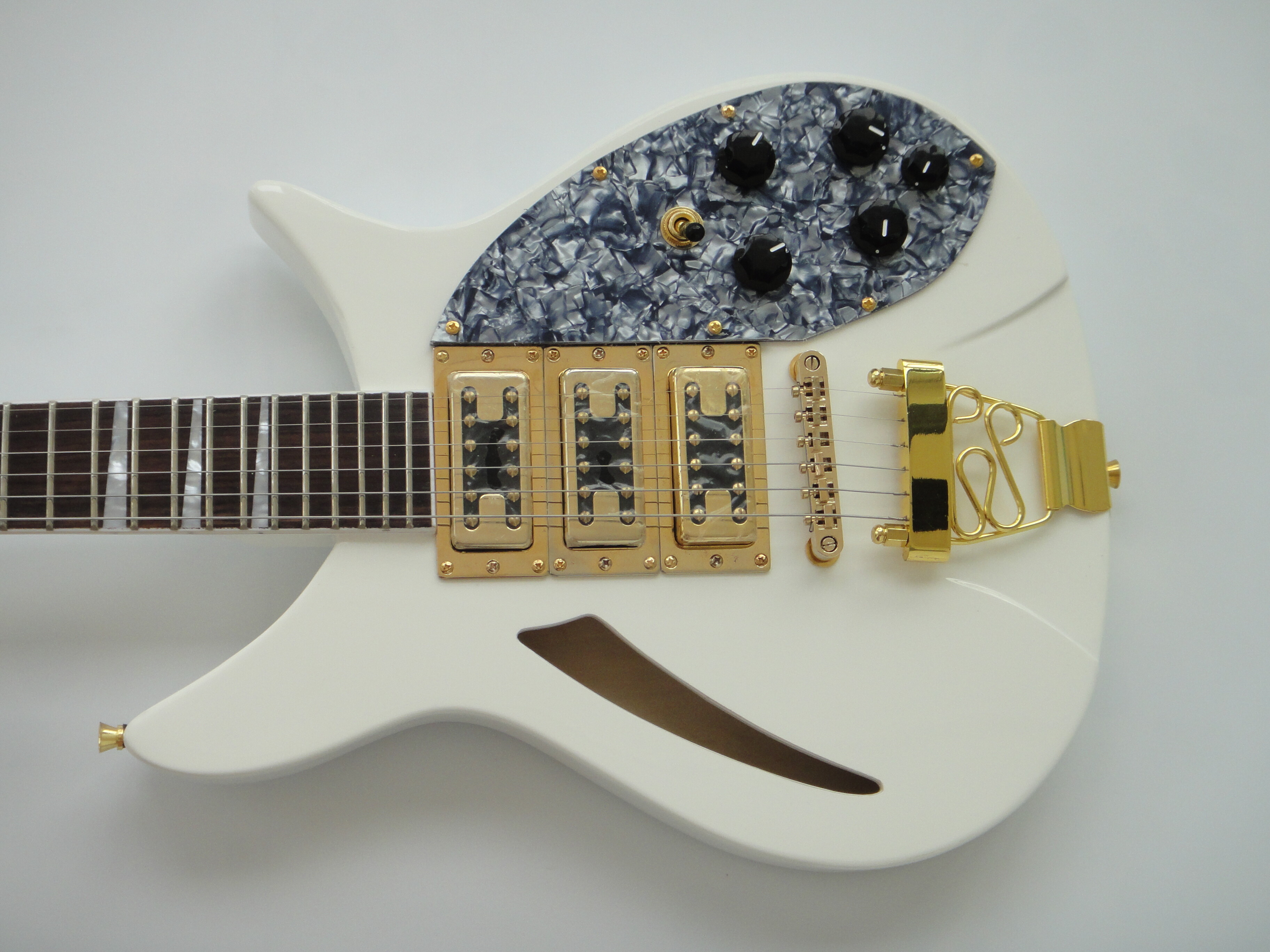 Afanti Guitarra Eléctrica Cuerpo Caoba Mástil Caoba