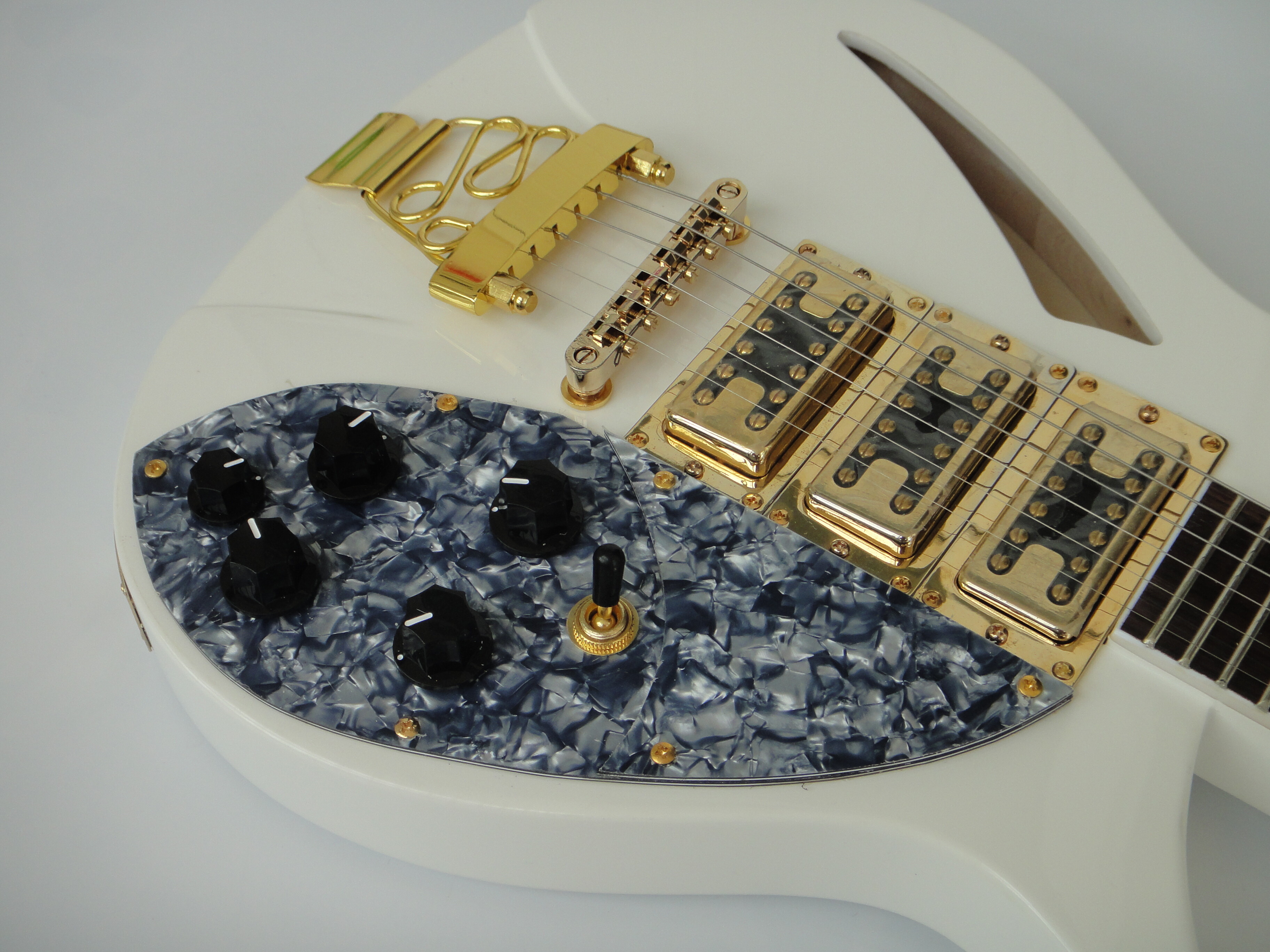 Afanti Guitarra Eléctrica Cuerpo Caoba Mástil Caoba