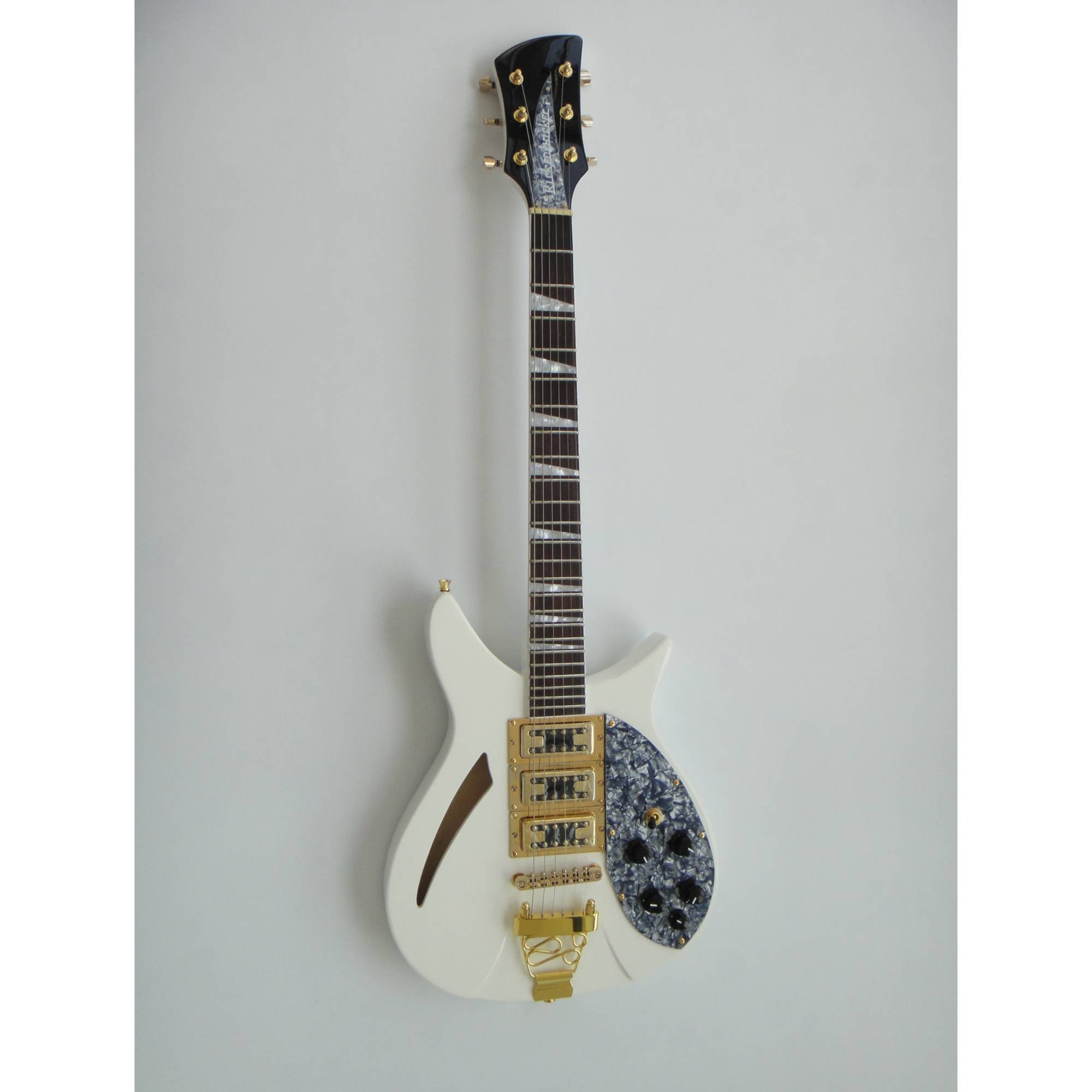 Afanti Guitarra Eléctrica Cuerpo Caoba Mástil Caoba