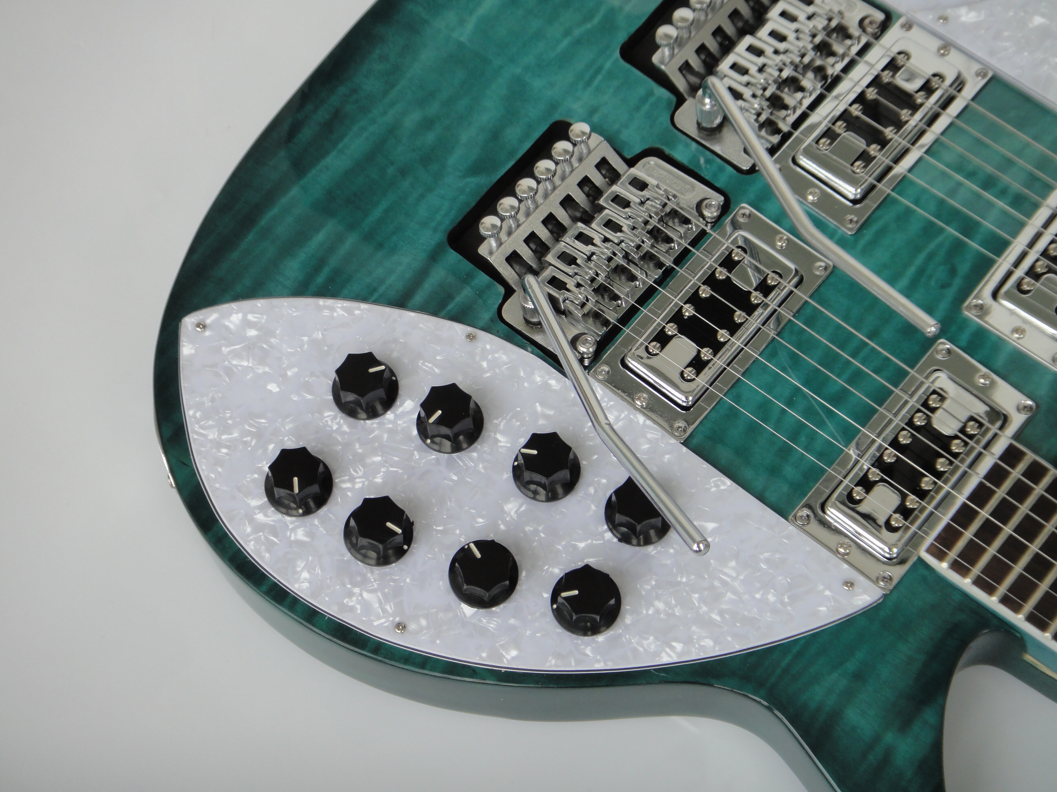 Afanti Guitarra Eléctrica Personalizada Doble Mástil