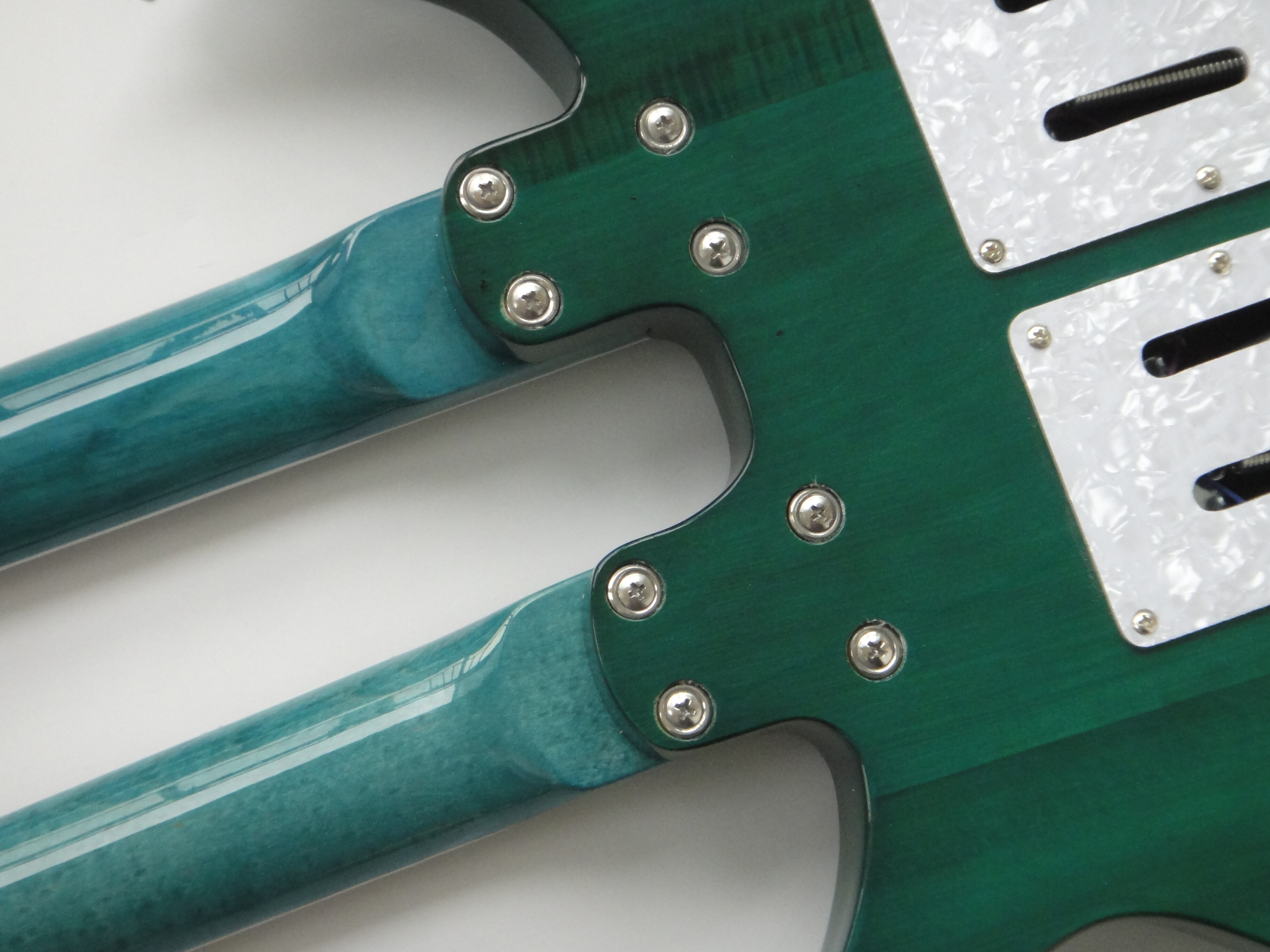 Afanti Guitarra Eléctrica Personalizada Doble Mástil