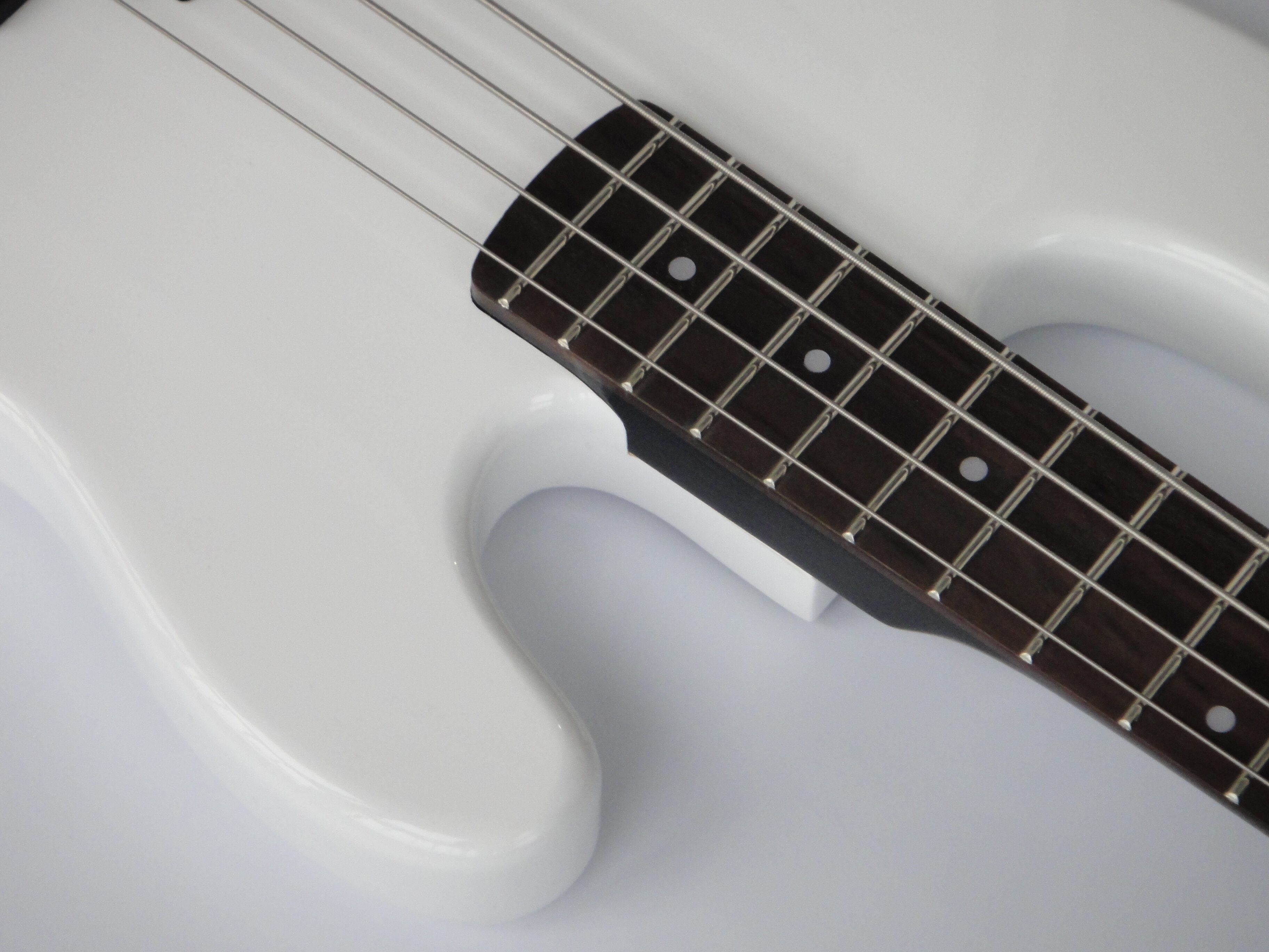 Afanti Guitarra Bajo Eléctrico 4 Cuerdas Bolt On Mástil Caoba