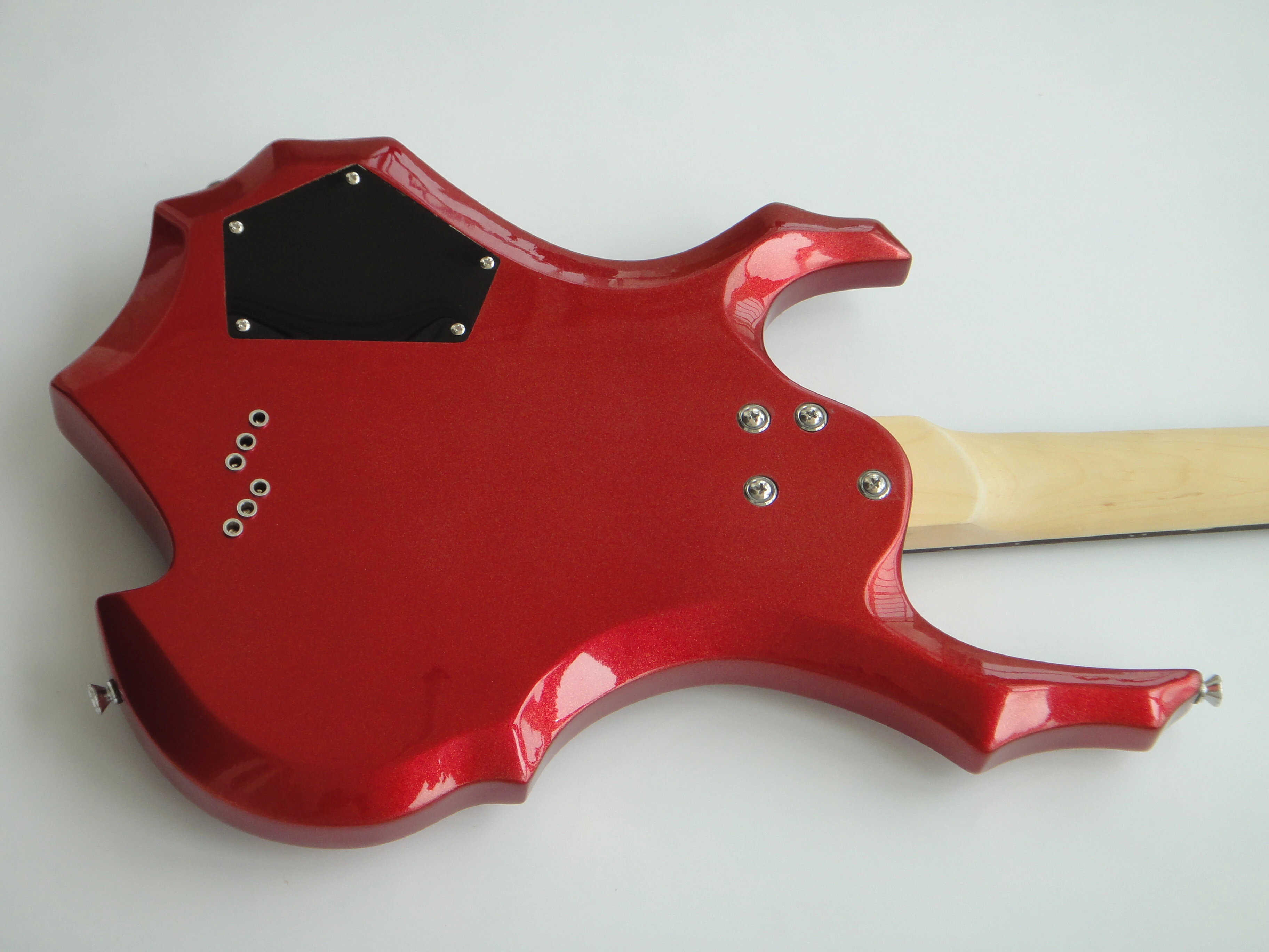 Guitarra Eléctrica Afanti Customized 6 Cuerdas Color Rojo