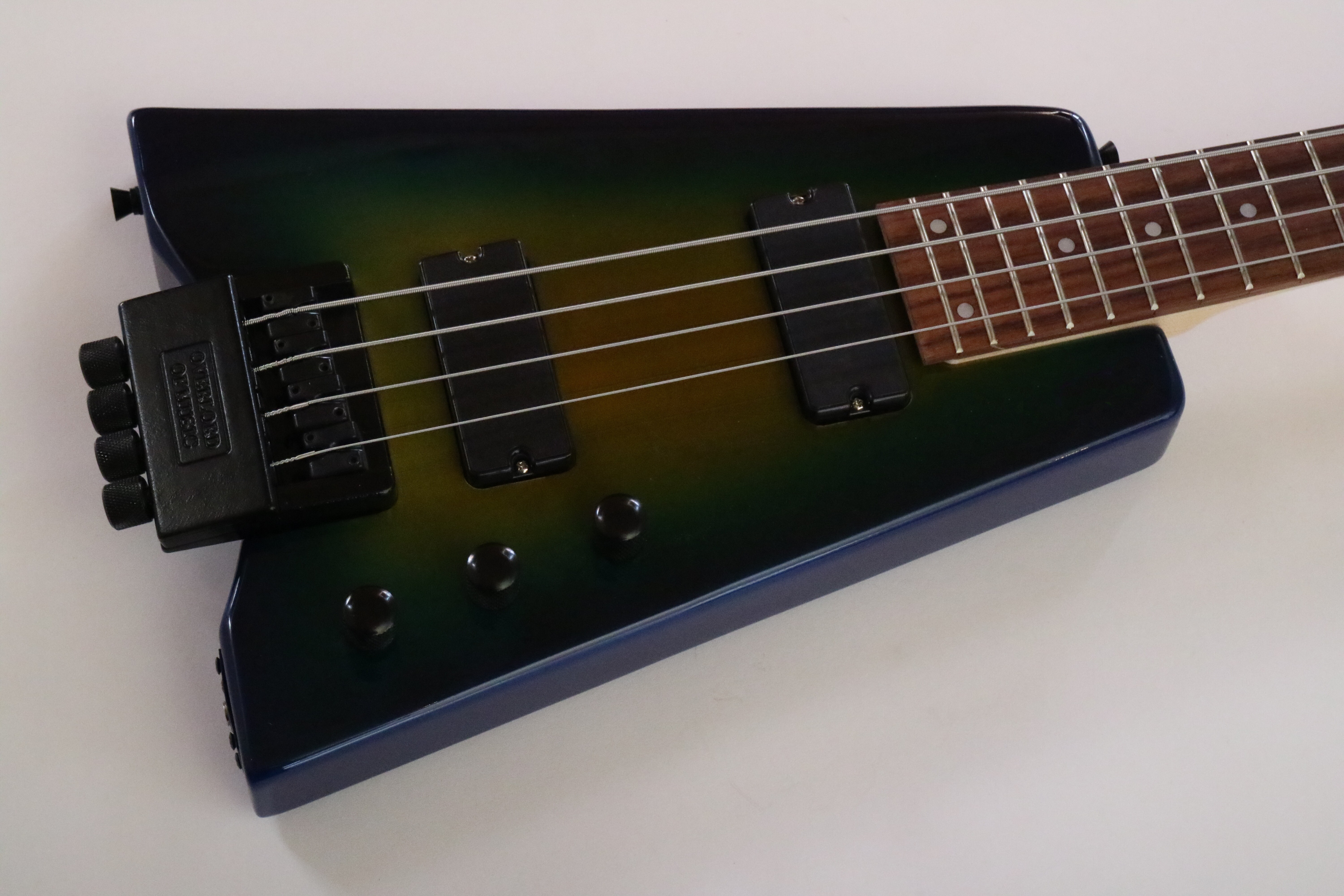 Afanti Guitarra Eléctrica Personalizada 4 Cuerdas Sin Cabeza