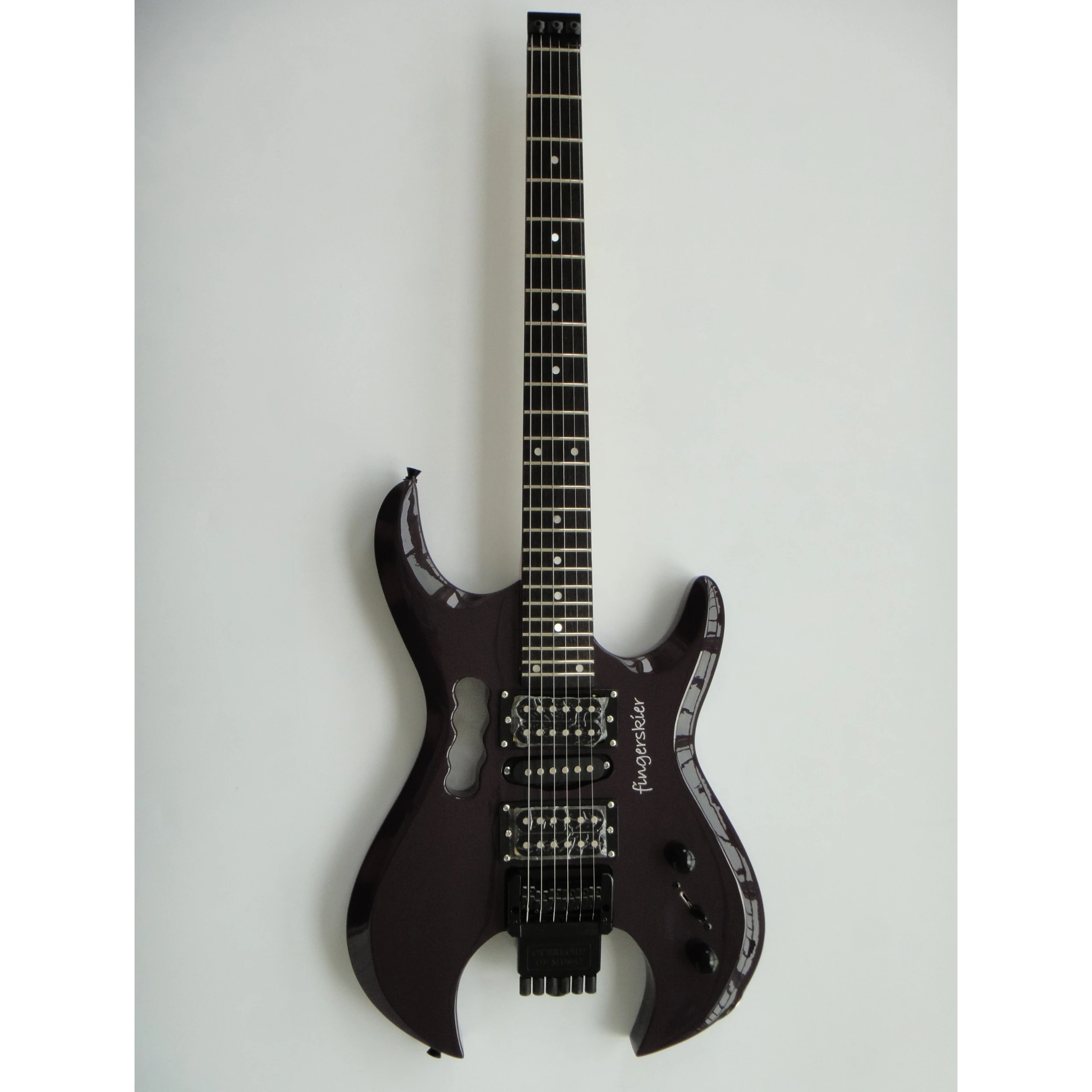 Afanti Customized Hsh 6 Cuerdas Guitarra Eléctrica Sin Cabeza