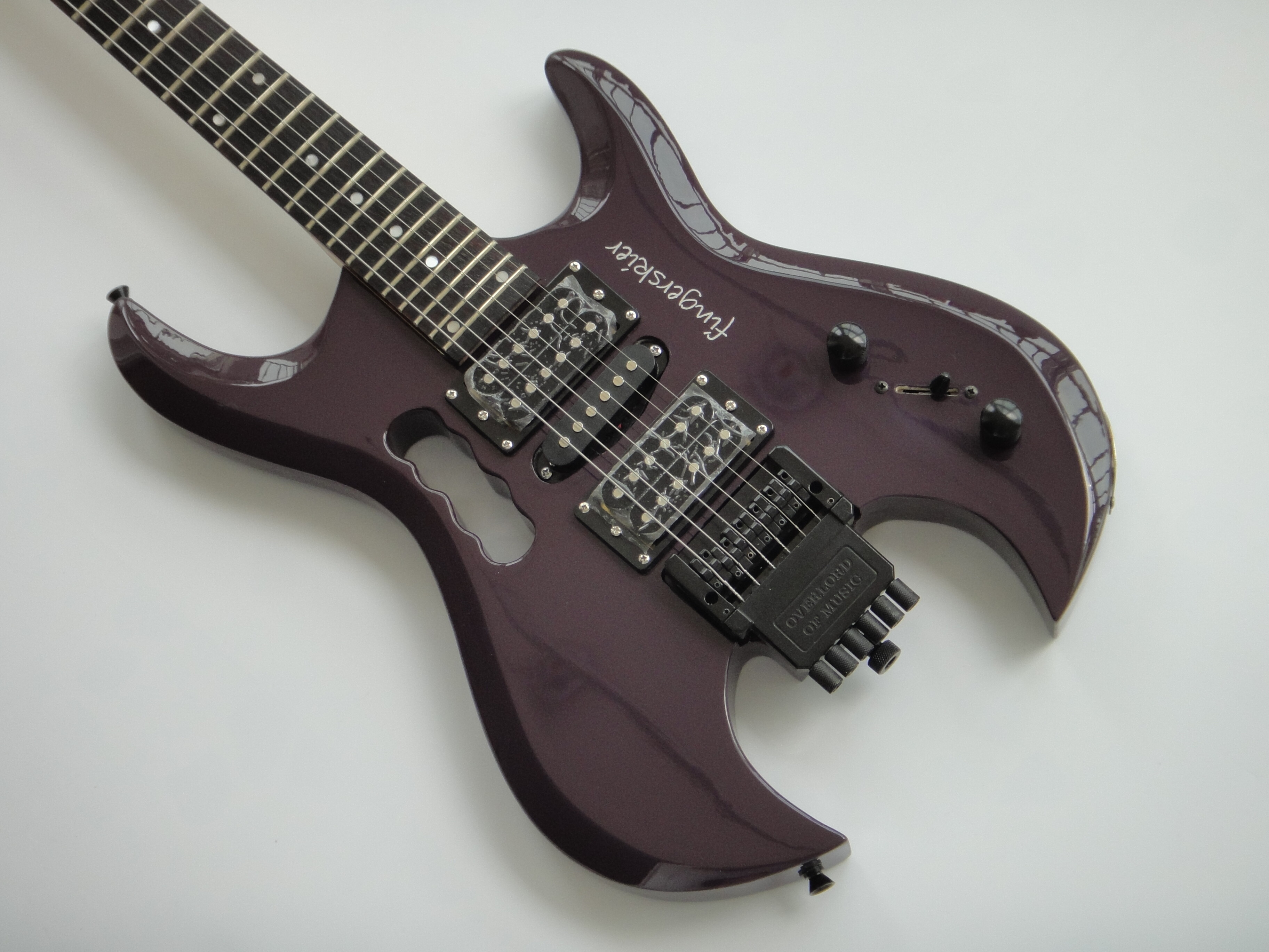 Afanti Customized Hsh 6 Cuerdas Guitarra Eléctrica Sin Cabeza