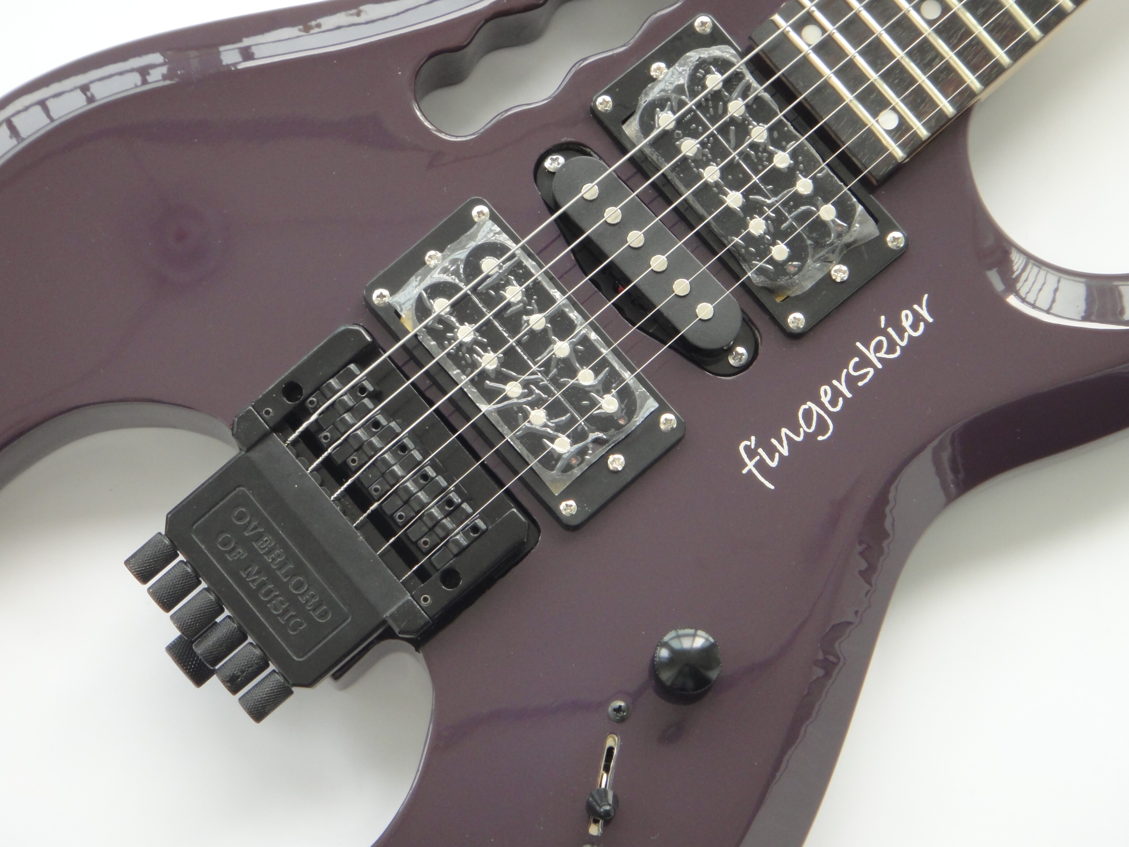Afanti Customized Hsh 6 Cuerdas Guitarra Eléctrica Sin Cabeza