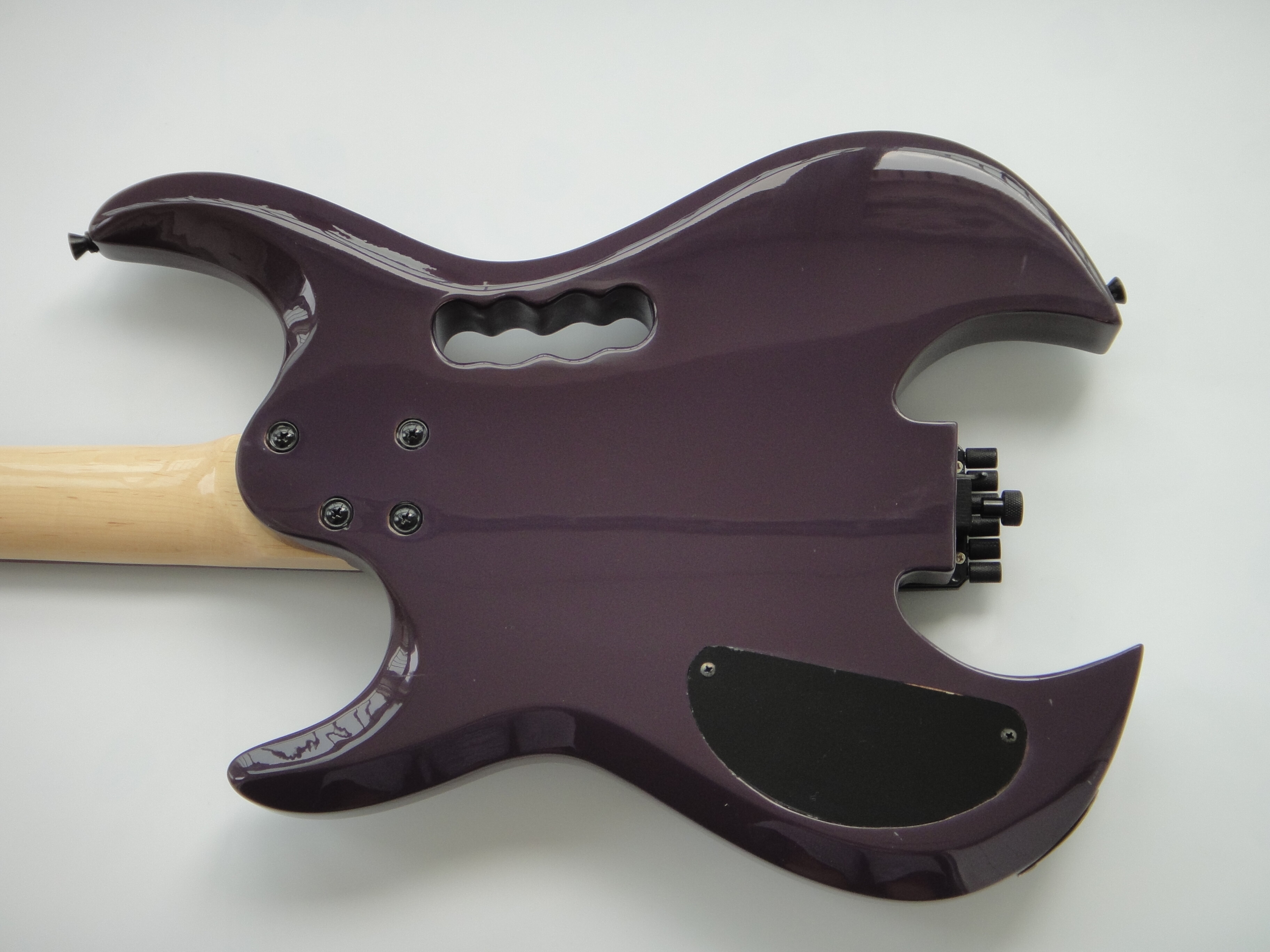 Afanti Customized Hsh 6 Cuerdas Guitarra Eléctrica Sin Cabeza
