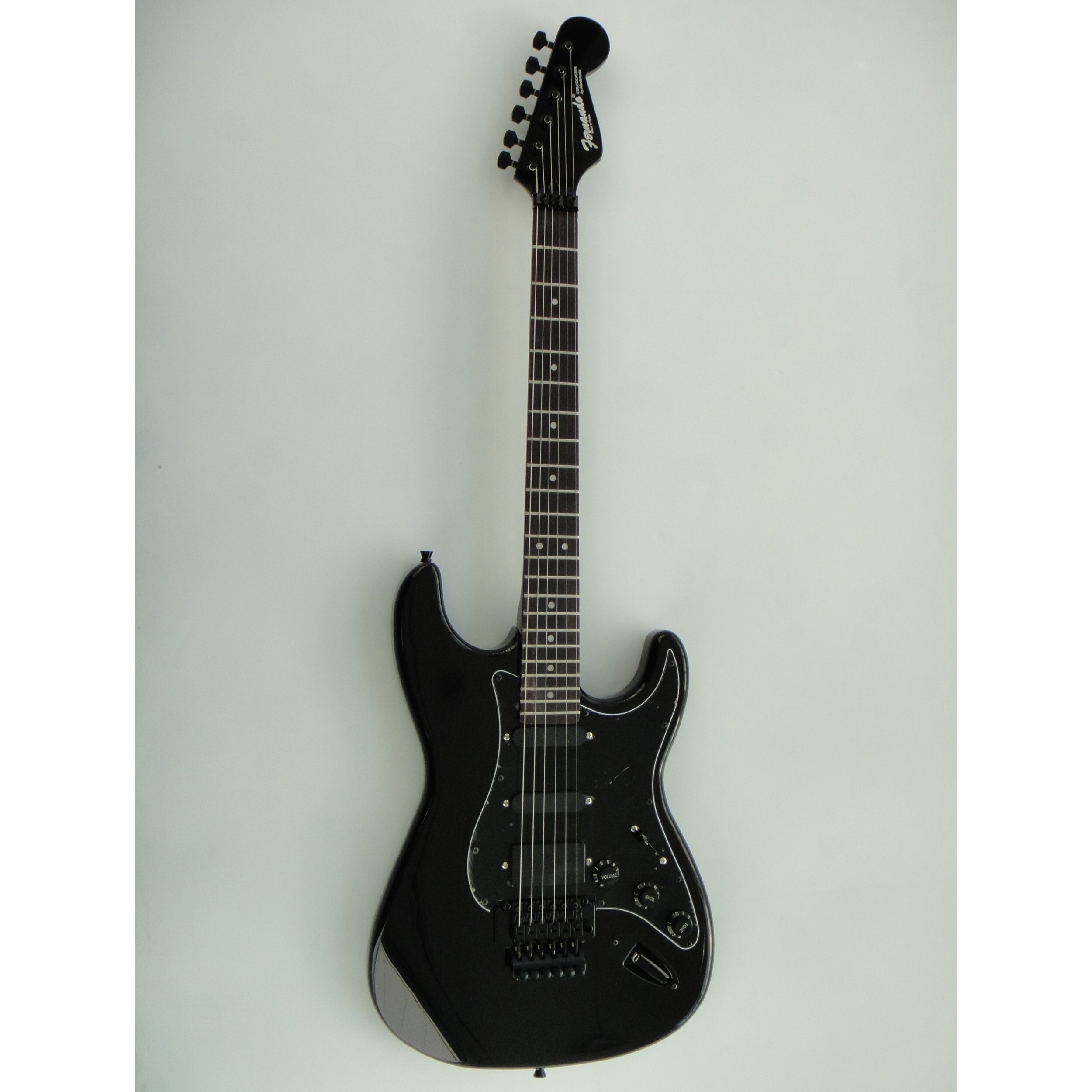 Guitarra Eléctrica Afanti Customized Ancient SSS Pickups Cuerpo Caoba Negro