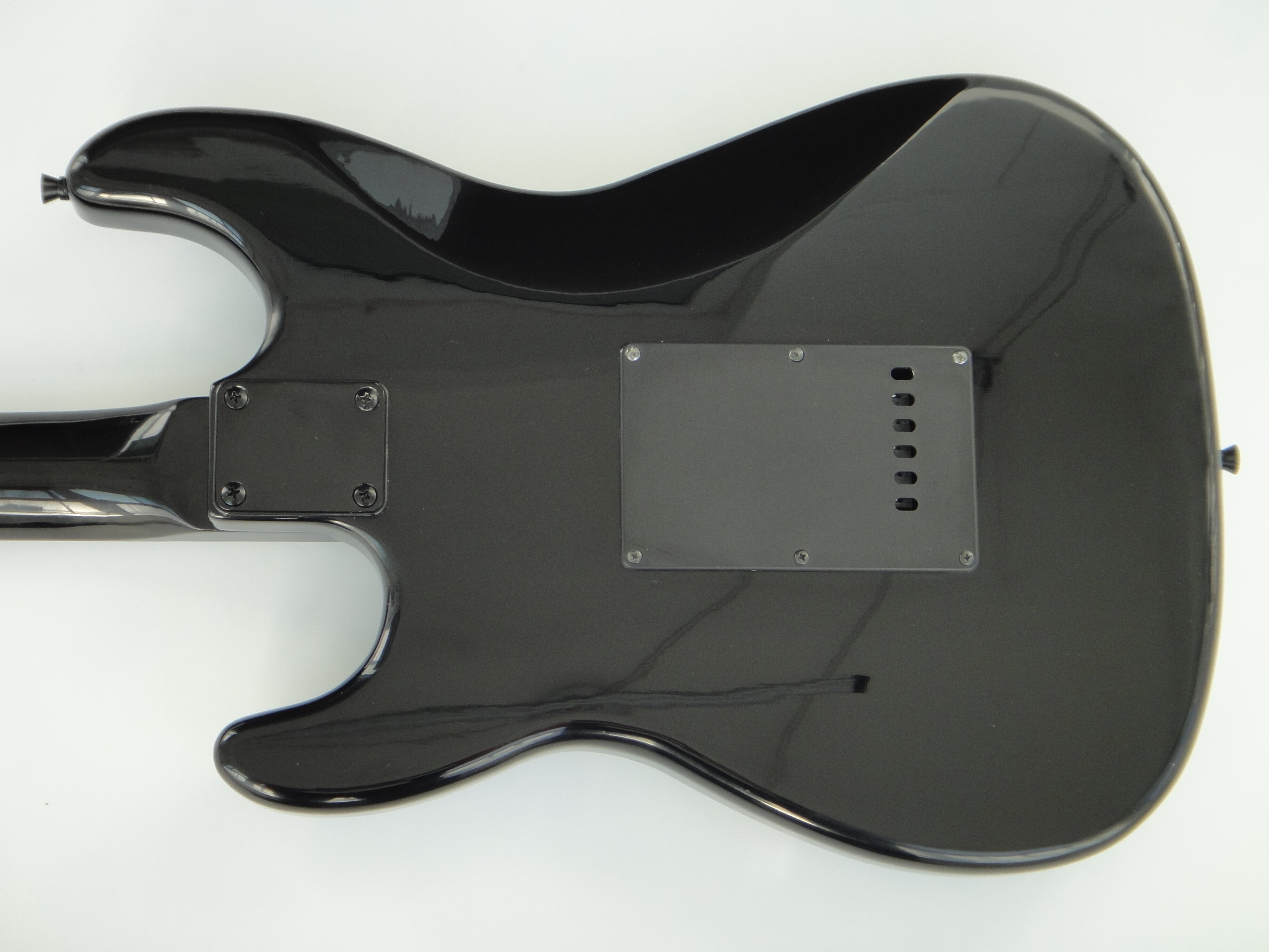 Guitarra Eléctrica Afanti Customized Ancient SSS Pickups Cuerpo Caoba Negro