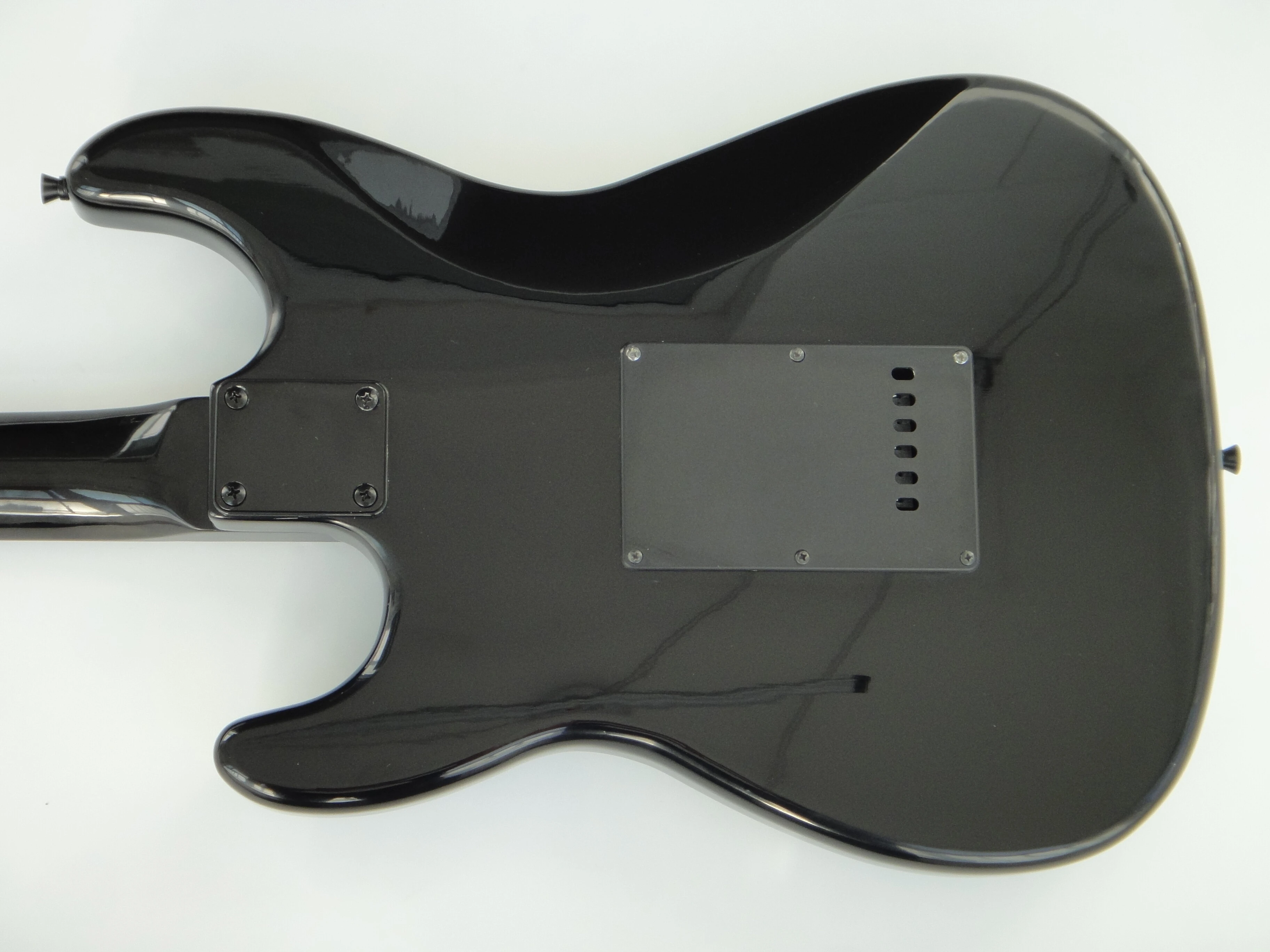 Guitarra Eléctrica Afanti Customized Ancient SSS Pickups Cuerpo Caoba Negro