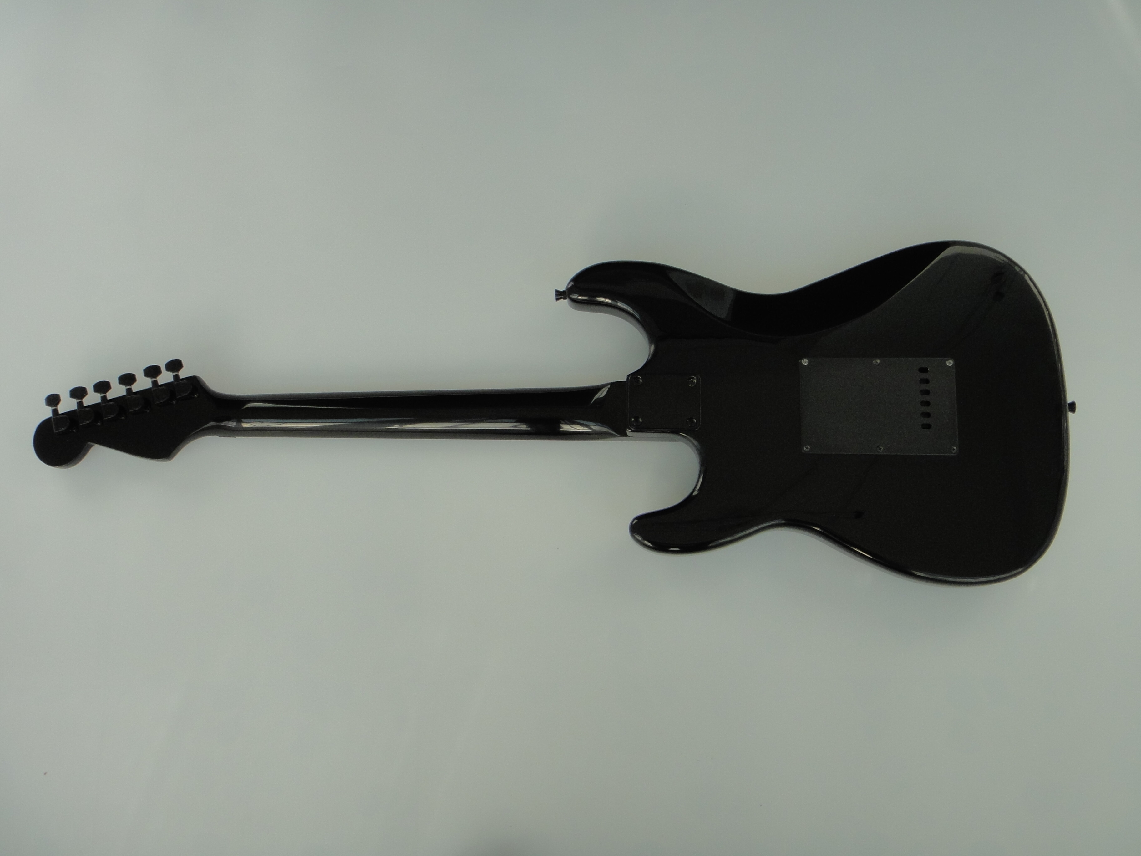 Guitarra Eléctrica Afanti Customized Ancient SSS Pickups Cuerpo Caoba Negro