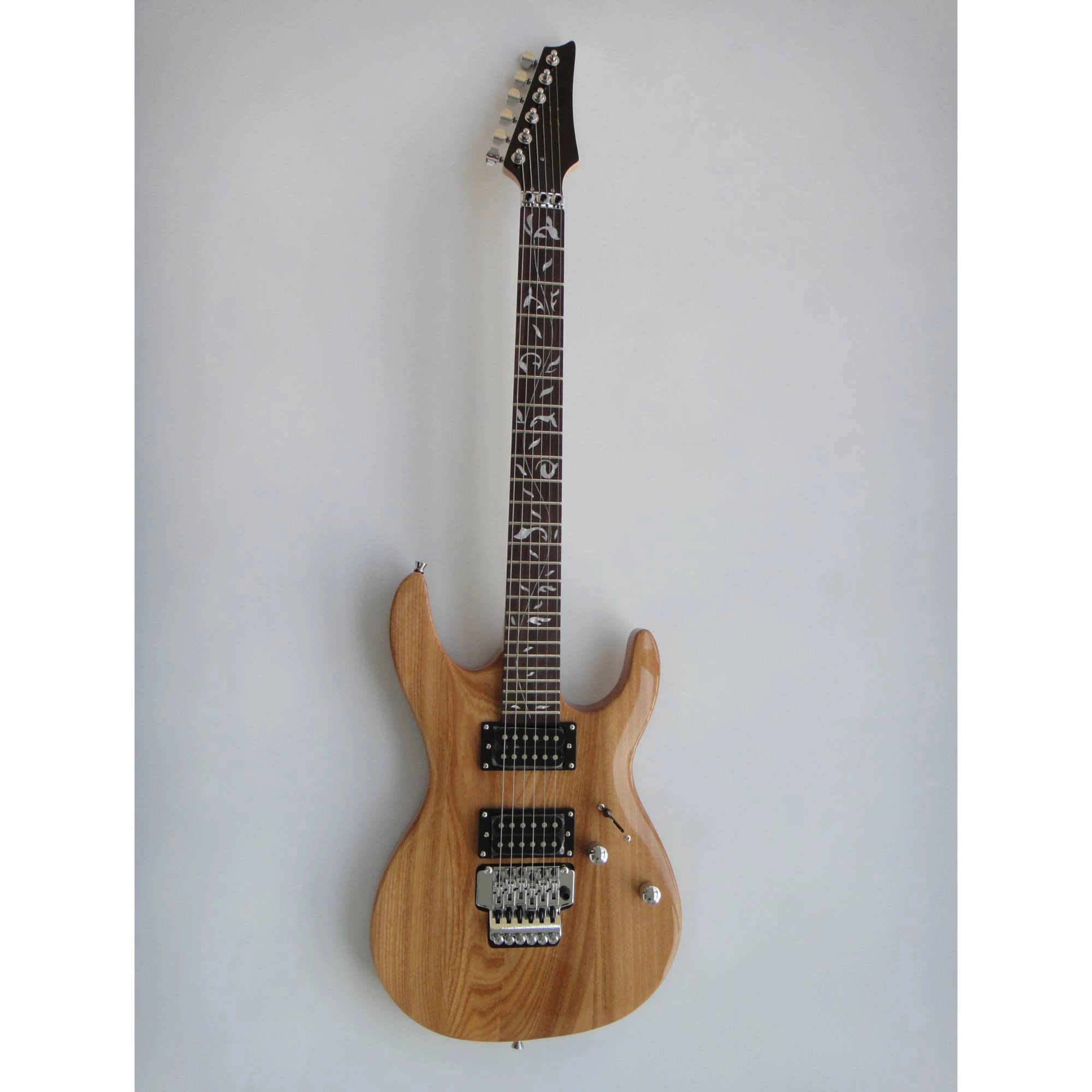 Afanti Guitarra Eléctrica de 6 Cuerdas con Doble Bloqueo Personalizada