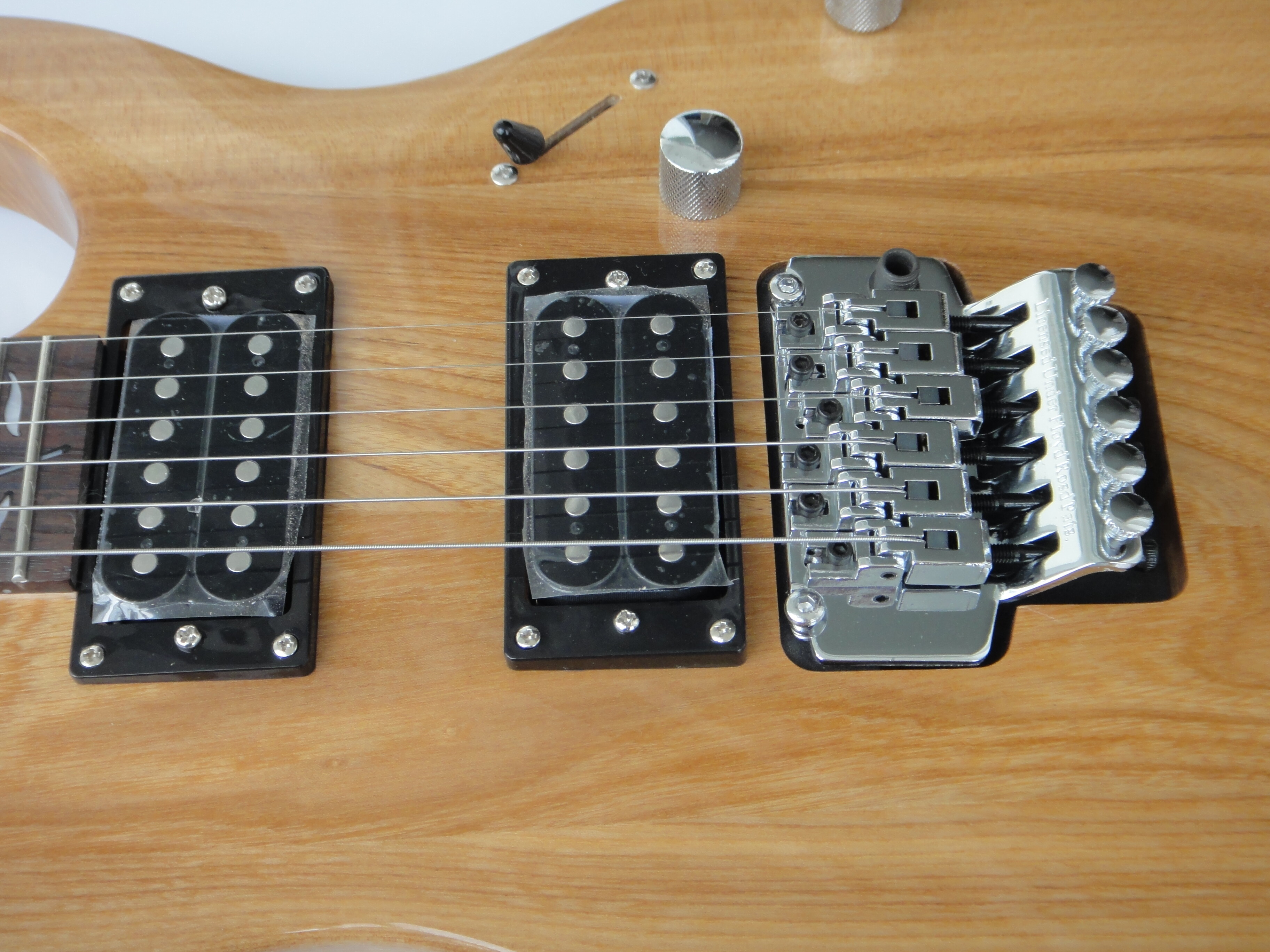 Afanti Guitarra Eléctrica de 6 Cuerdas con Doble Bloqueo Personalizada