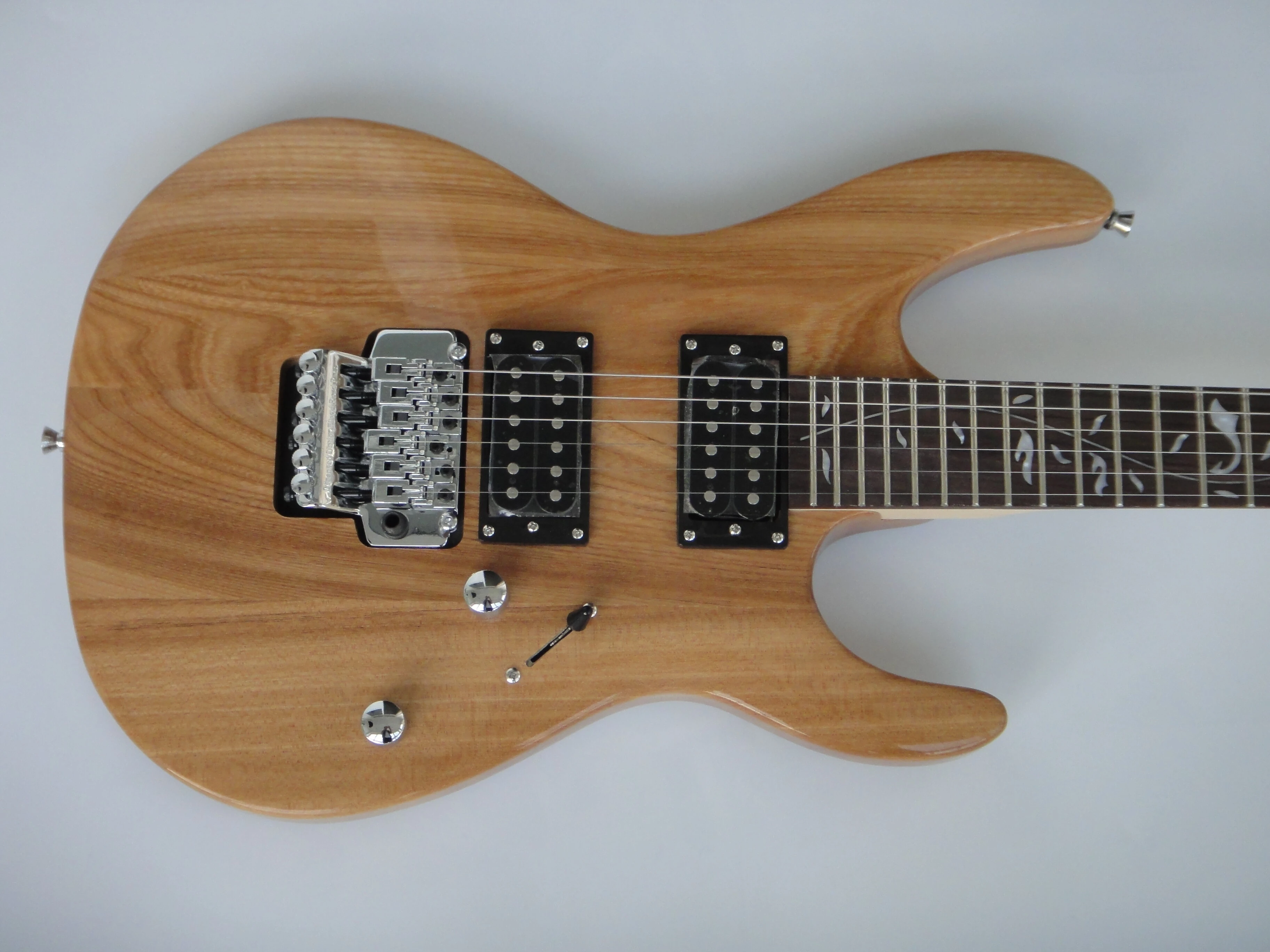Afanti Guitarra Eléctrica de 6 Cuerdas con Doble Bloqueo Personalizada