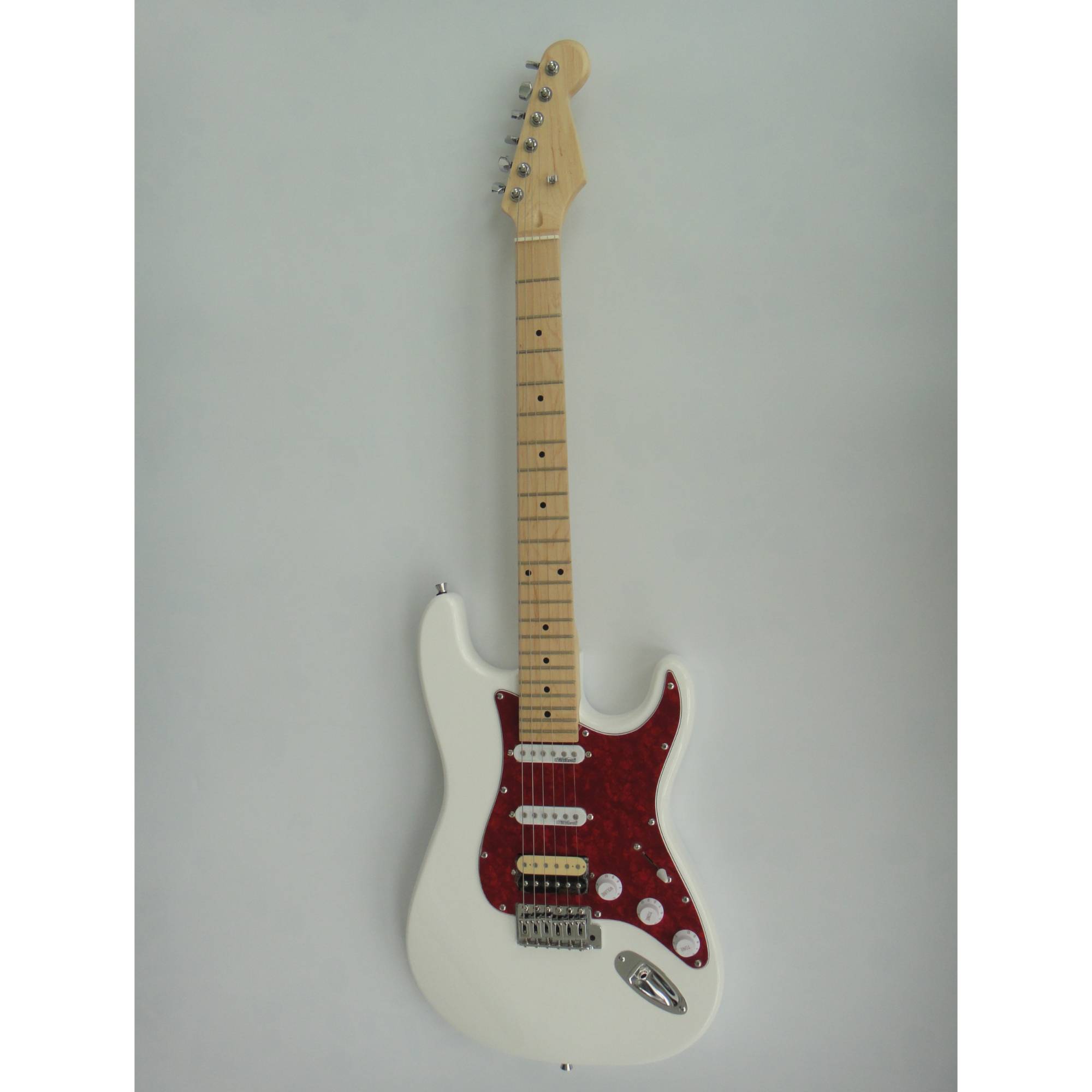 Afanti Guitarra Eléctrica ST Personalizada con Cuerpo de Caoba