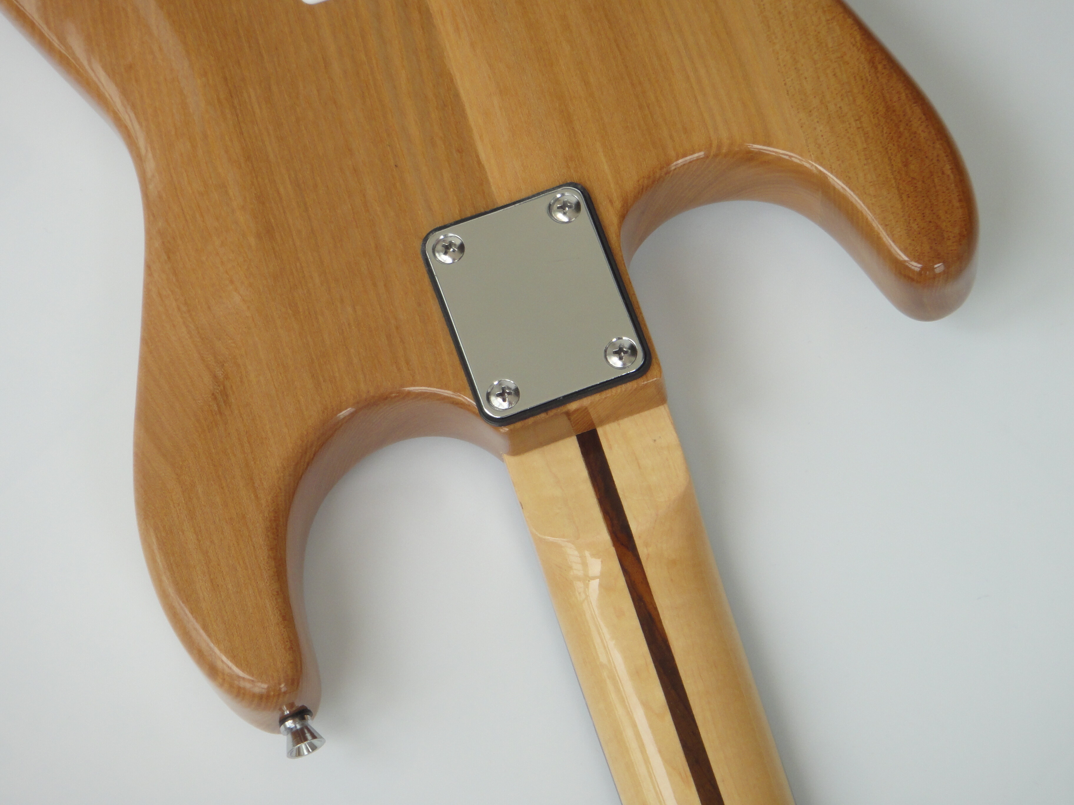 Afanti Guitarra Eléctrica ST con Mástil de Arce Atornillado Personalizada