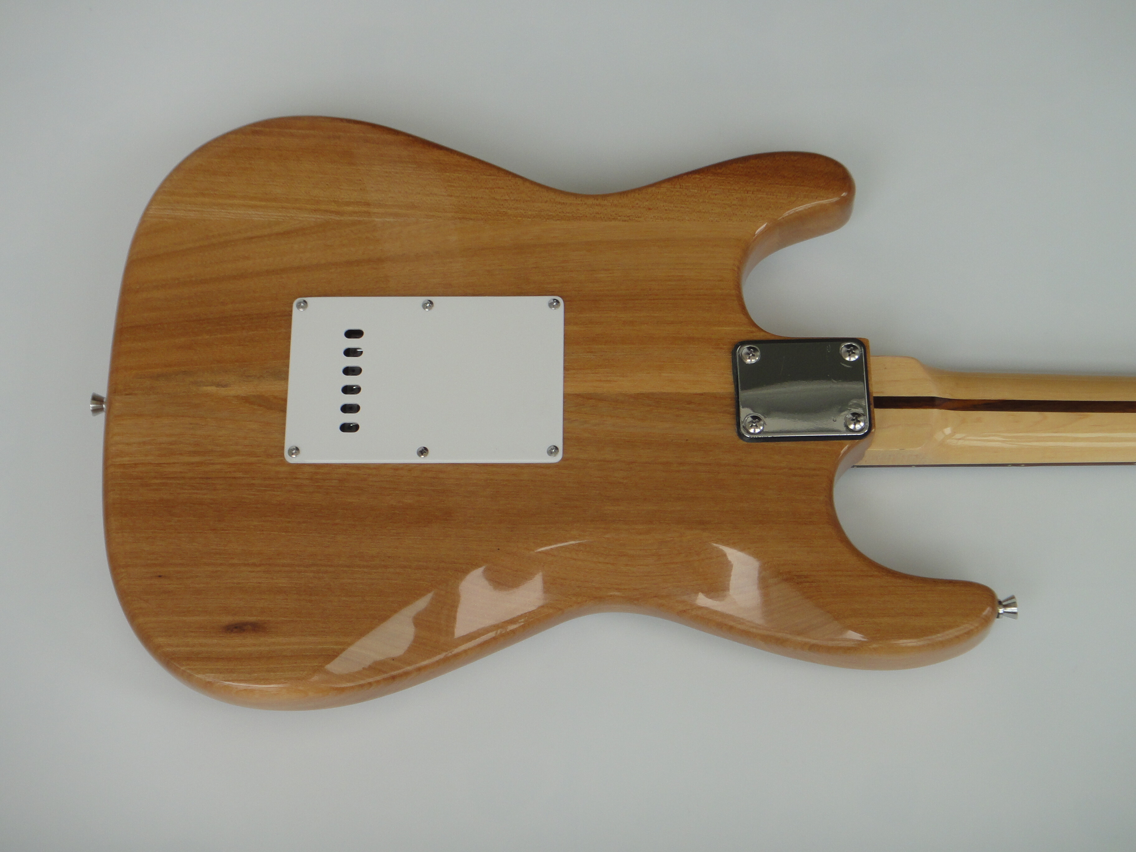 Afanti Guitarra Eléctrica ST con Mástil de Arce Atornillado Personalizada